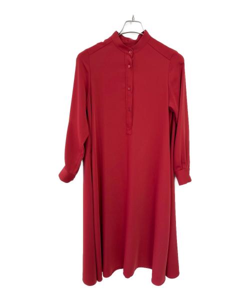 中古・古着通販】Graphpaper (グラフペーパー) 長袖ワンピース レッド