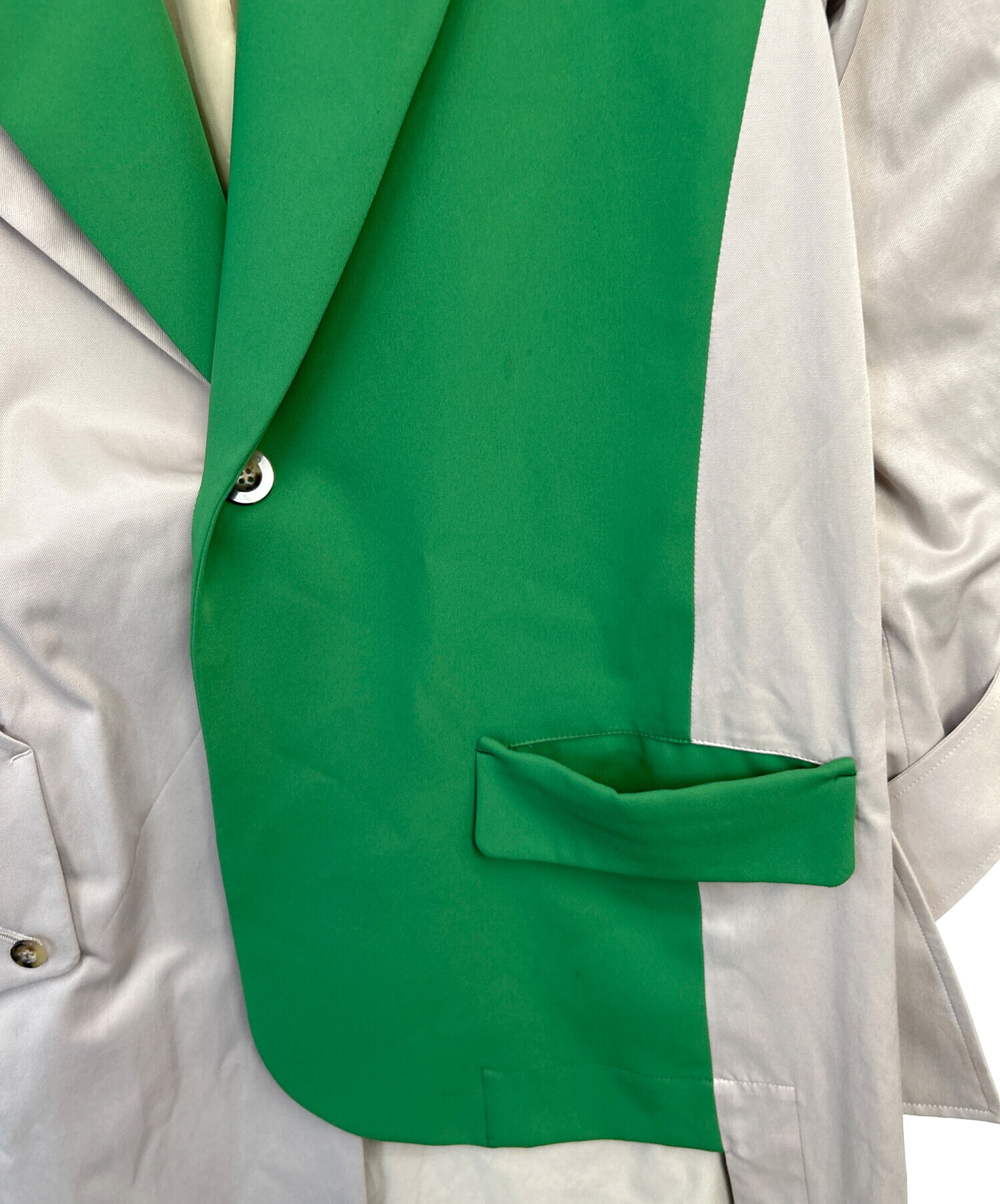 中古・古着通販】UN3D. (アンスリード) チェスターコート ベージュ