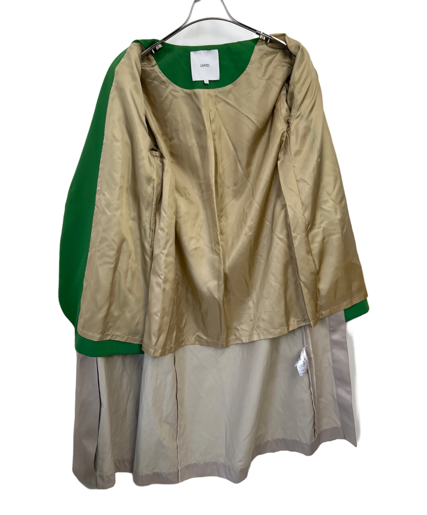 中古・古着通販】UN3D. (アンスリード) チェスターコート ベージュ