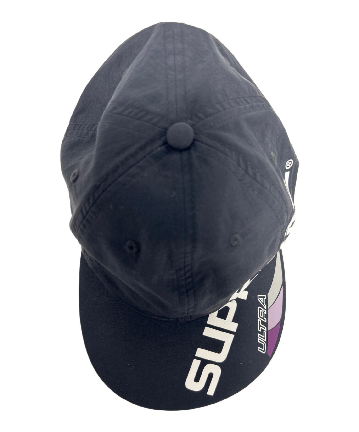 中古・古着通販】SUPREME (シュプリーム) キャップ ブラック｜ブランド
