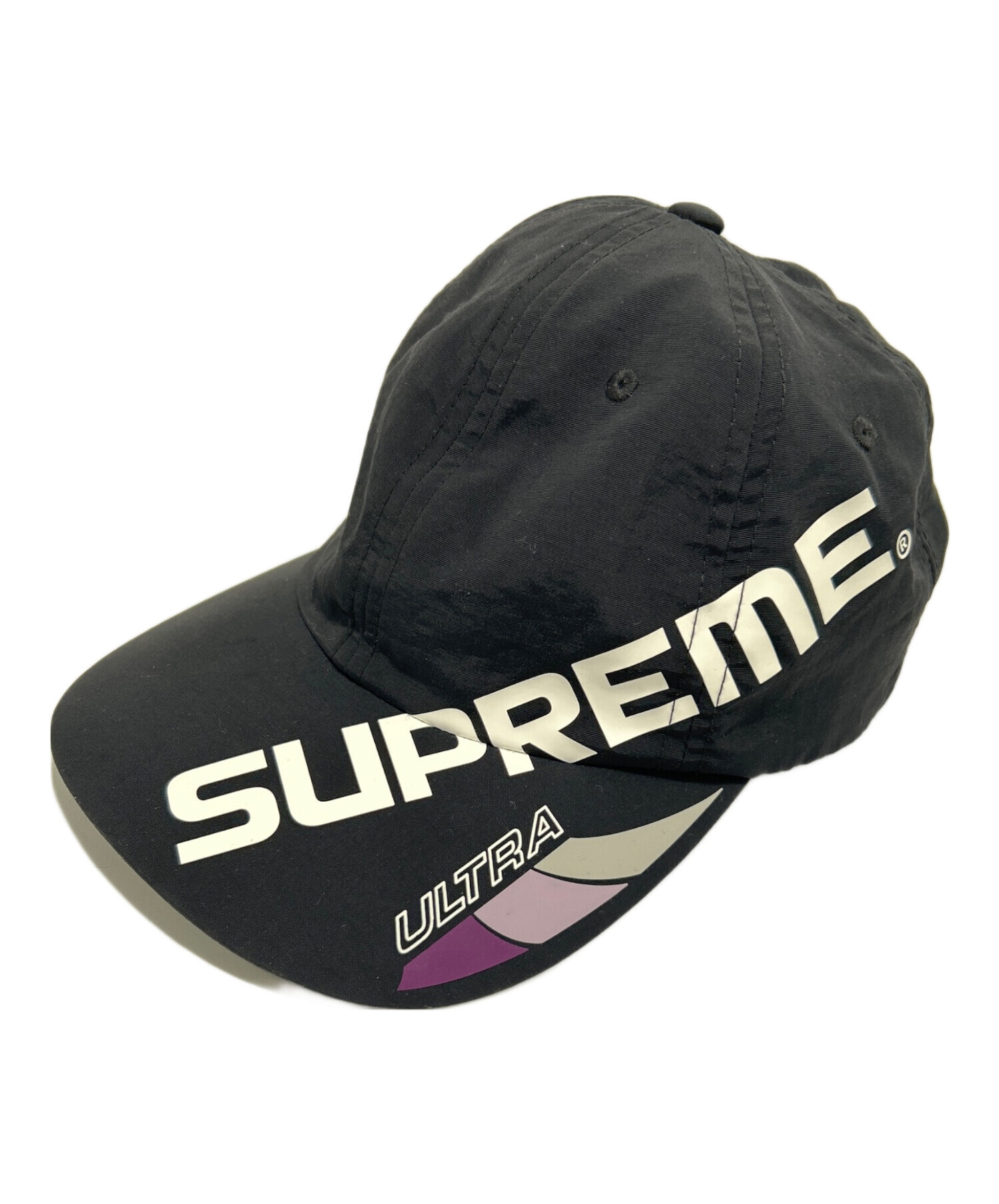中古・古着通販】SUPREME (シュプリーム) キャップ ブラック｜ブランド