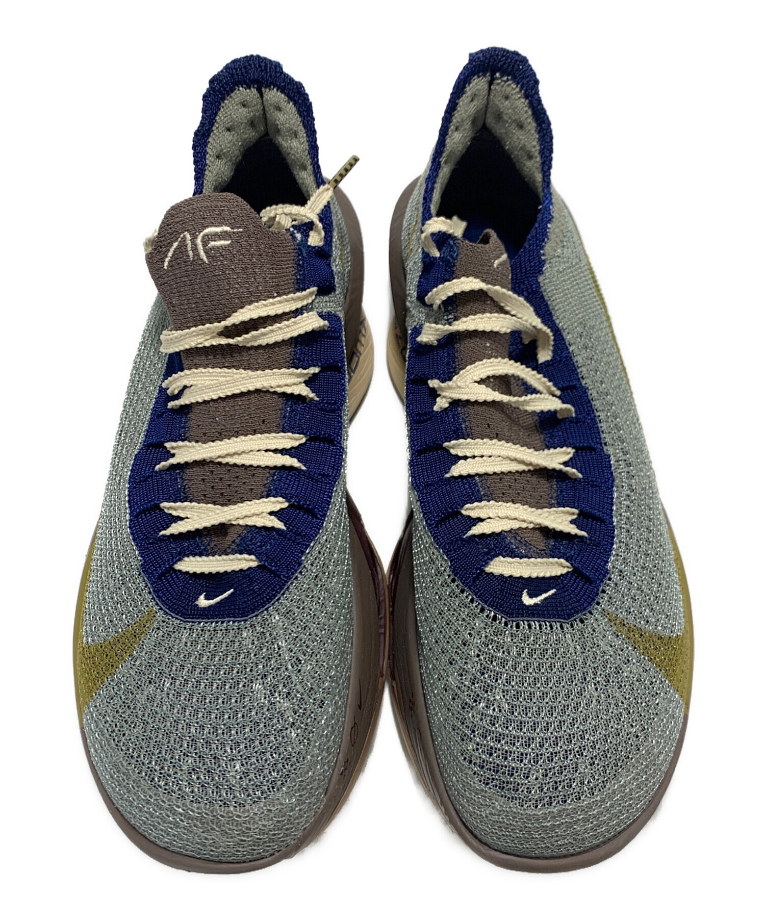 中古・古着通販】NIKE (ナイキ) ランニングシューズ グレー×ブラウン