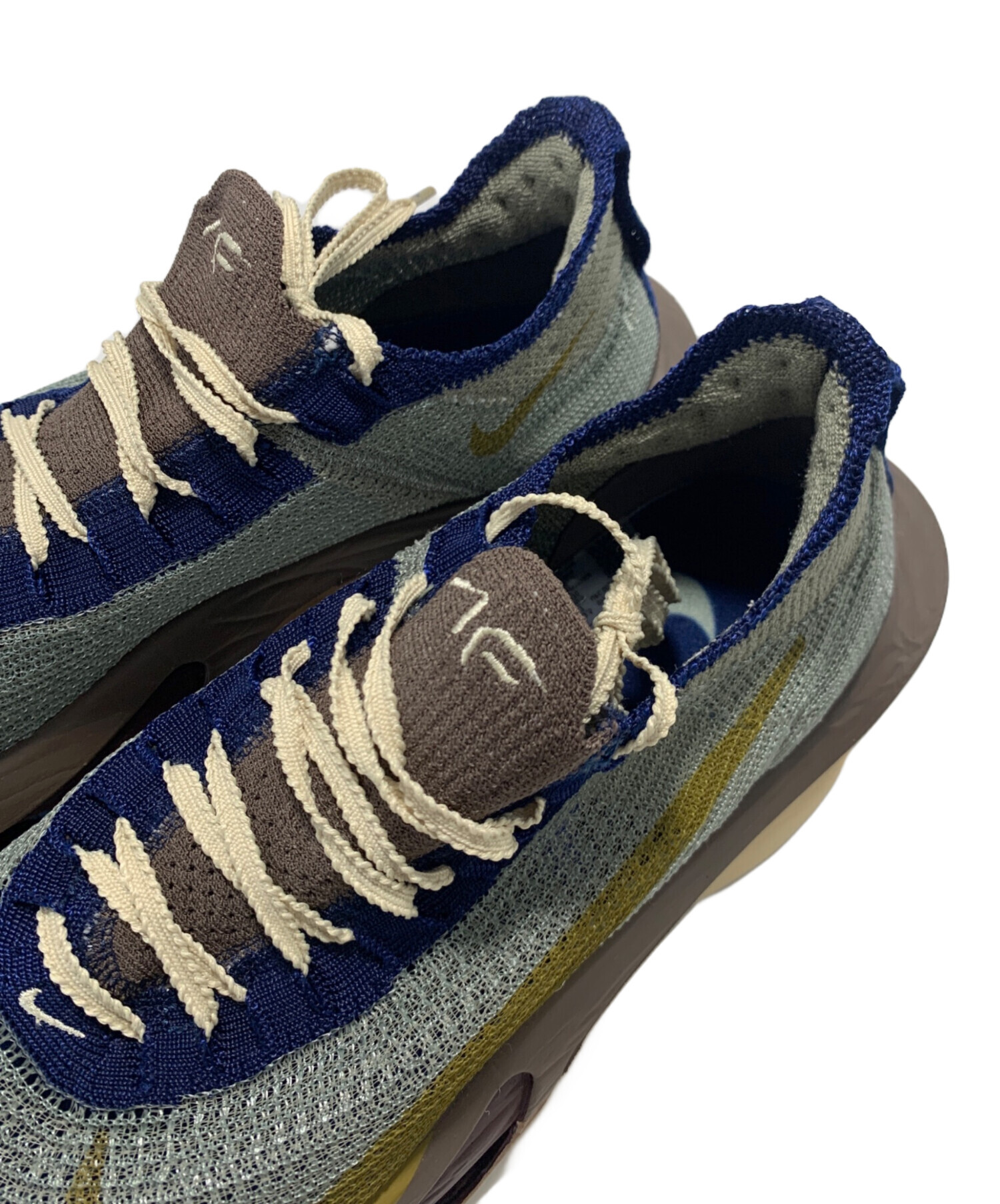 中古・古着通販】NIKE (ナイキ) ランニングシューズ グレー×ブラウン