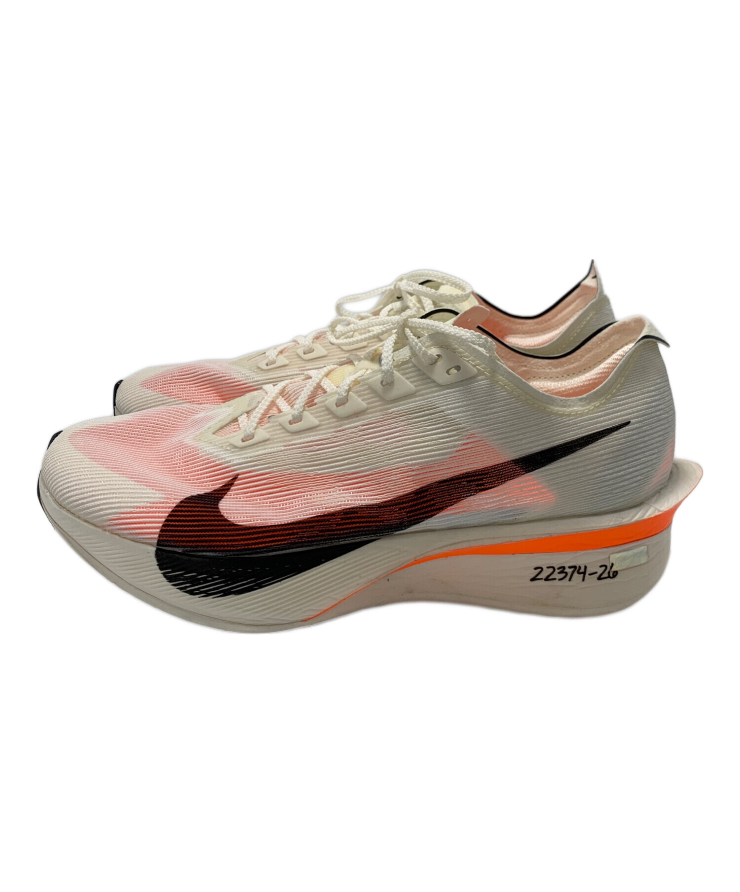 中古・古着通販】NIKE (ナイキ) ランニングシューズ ホワイト サイズ