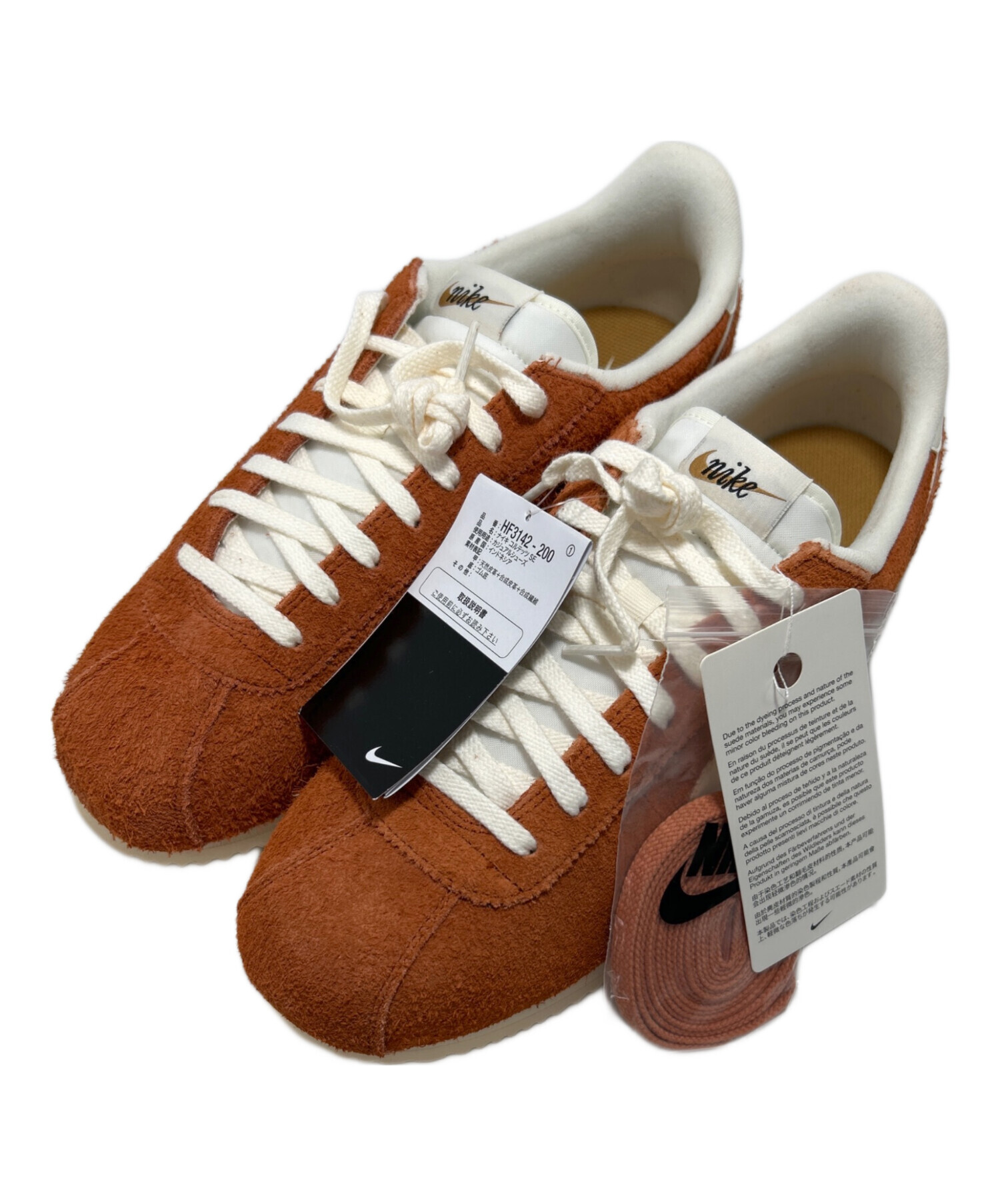 中古・古着通販】NIKE (ナイキ) ローカットスニーカー ブラウン サイズ 