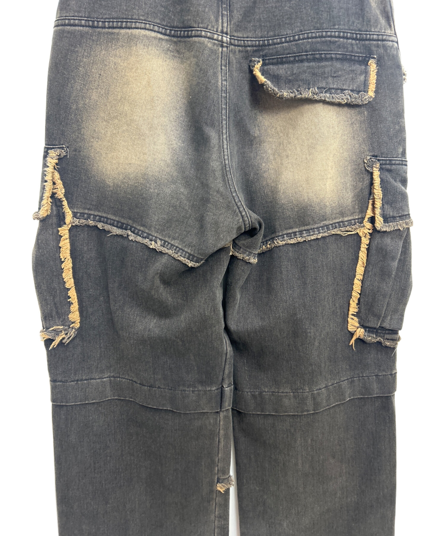 中古・古着通販】UNUSED.LAB (アンユーズドラブ) ワイドデニムパンツ