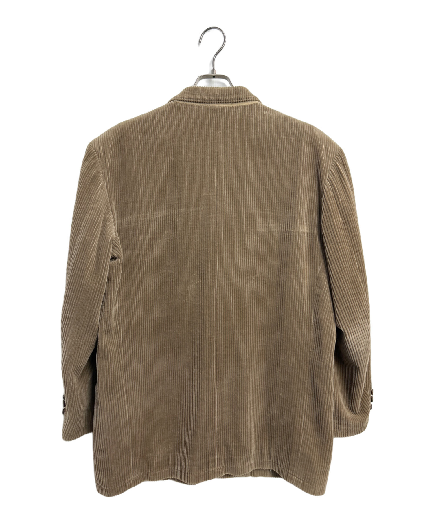 中古・古着通販】PAPAS (パパス) テーラードジャケット ブラウン