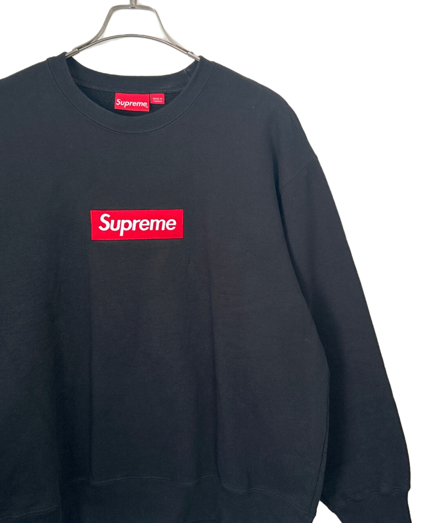 中古・古着通販】SUPREME (シュプリーム) ボックスロゴクルーネック 