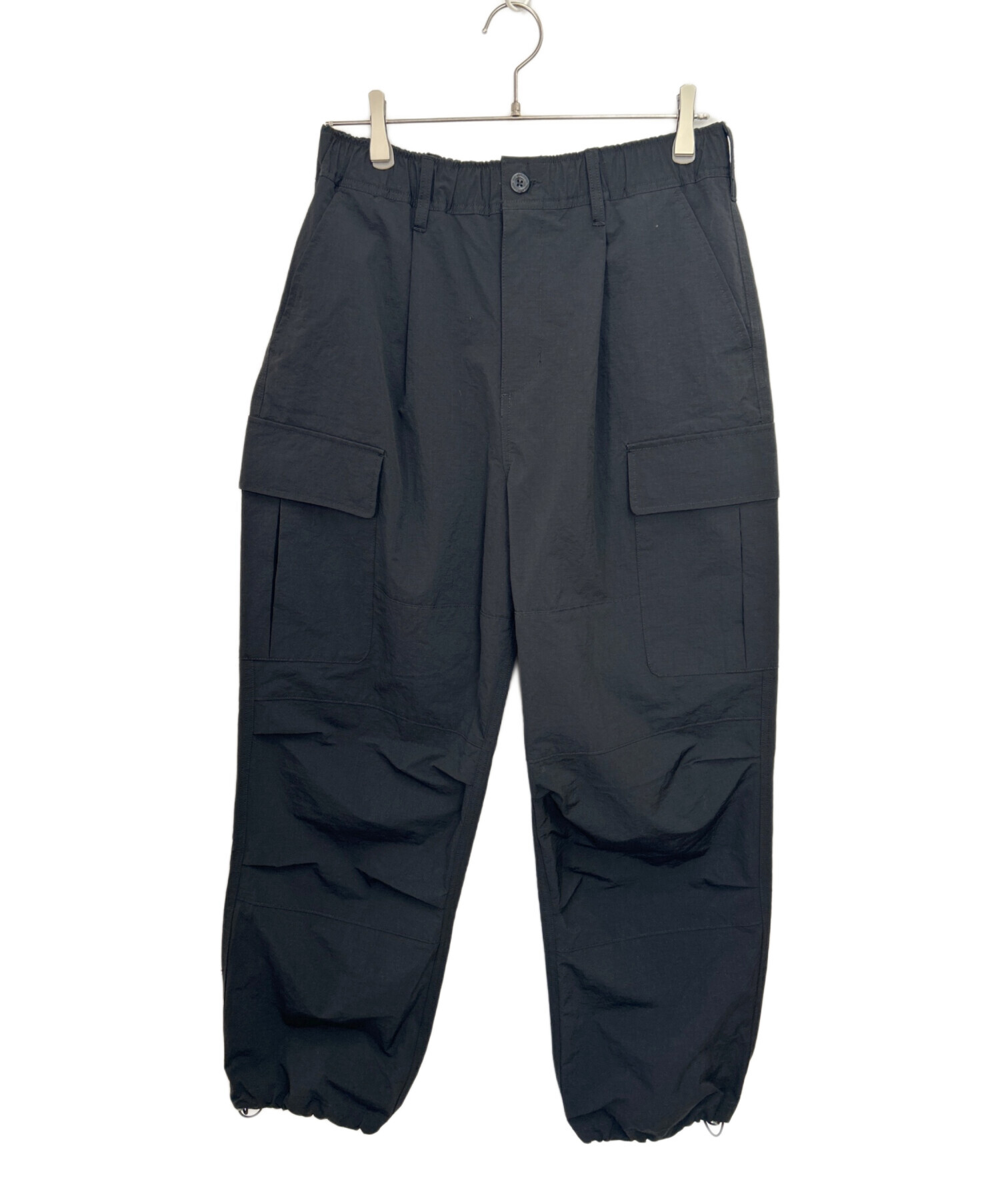中古・古着通販】HUF (ハフ) ナイロンパンツ ブラック サイズ:M 中古・古着通販】HUF (ハフ) ナイロンパンツ ブラック サイズ:M