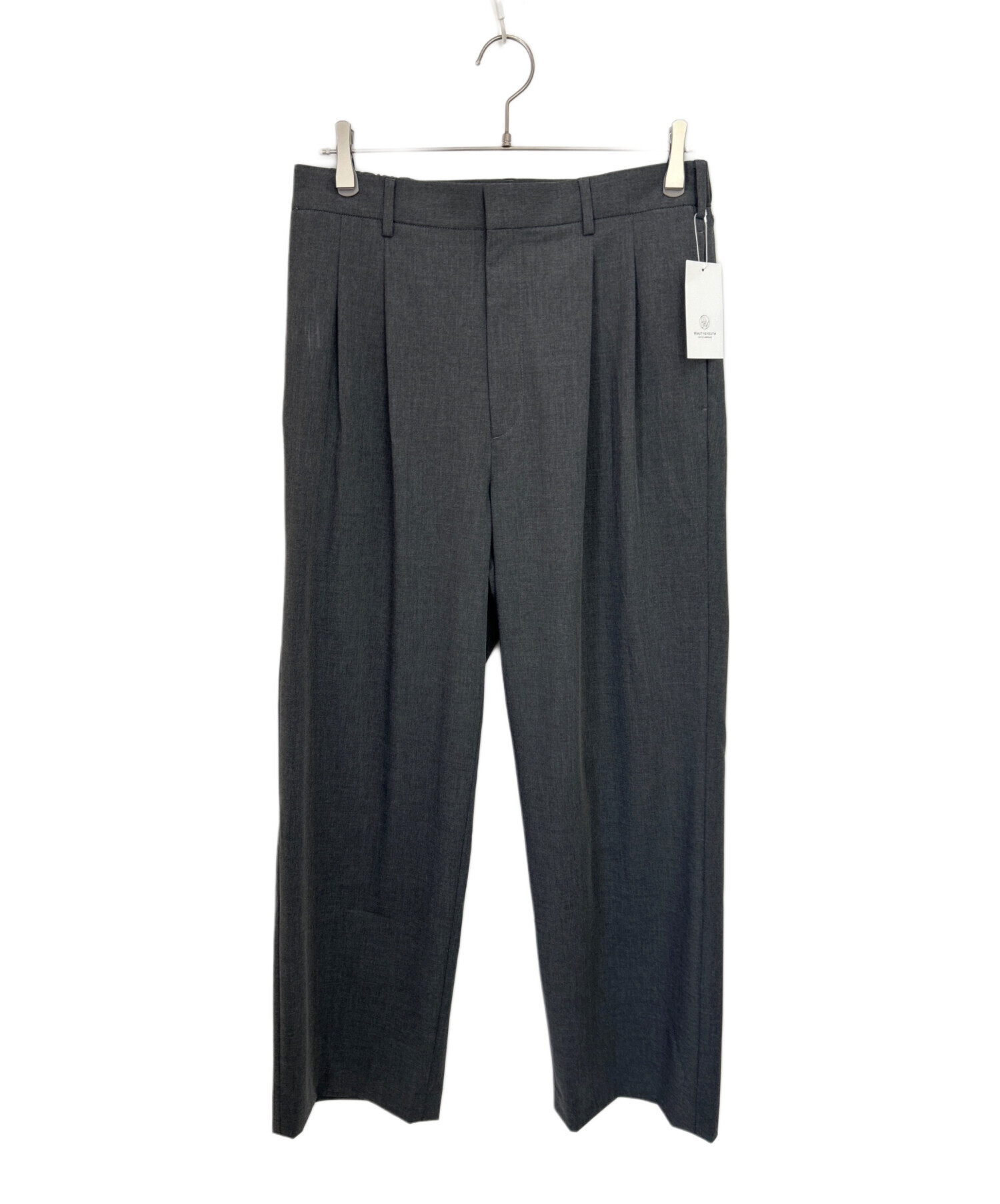 BEAUTY&YOUTH TR TROバギー トラウザー　グレー　Mサイズ 中古・古着通販】BEAUTY&YOUTH (ビューティーアンドユース) TR TRO