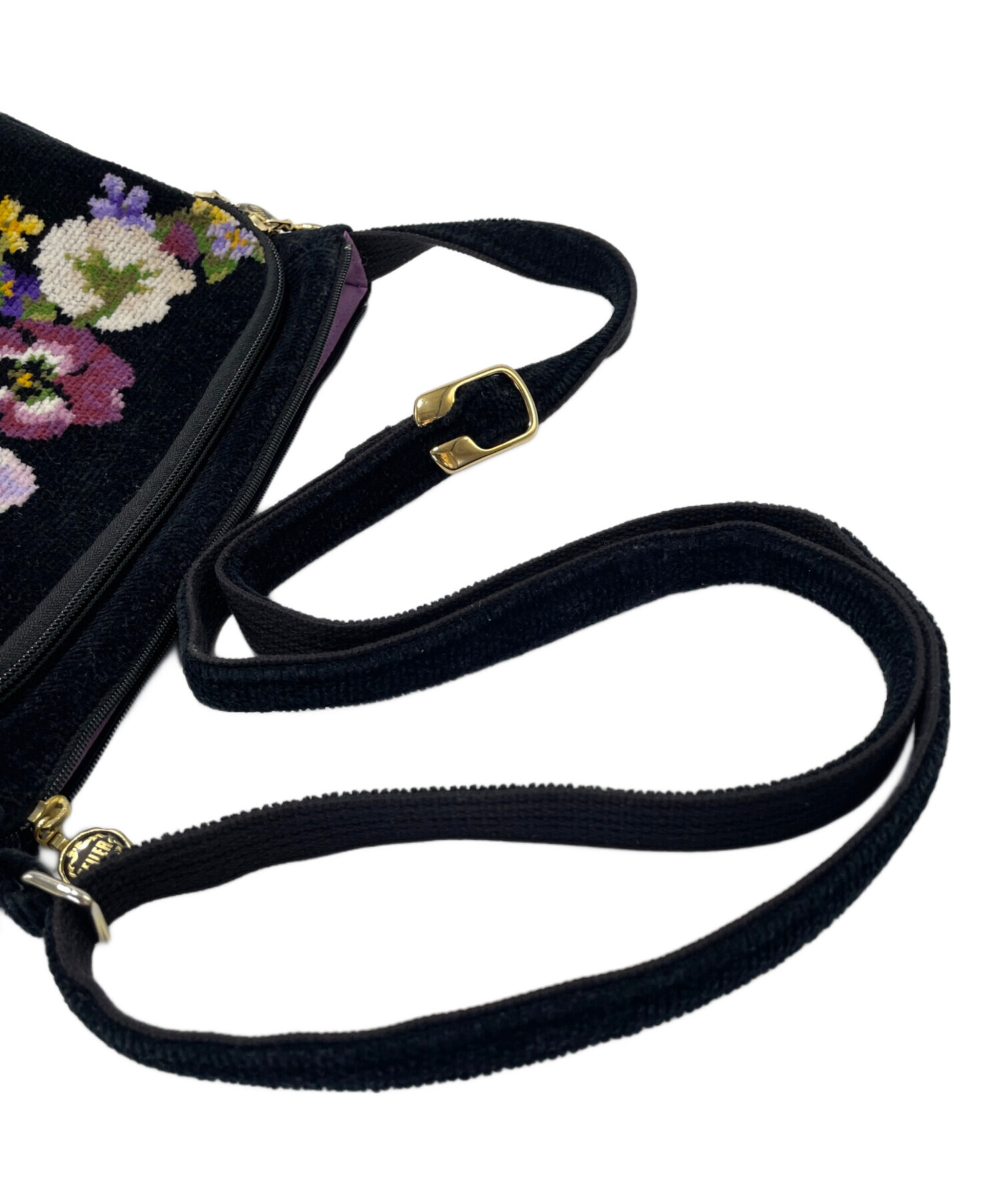 【新品未使用タグ付き】FEILER ロージーツイード　ショルダーバッグ 中古・古着通販】FEILER (フェイラー) ロージーツイードショルダー