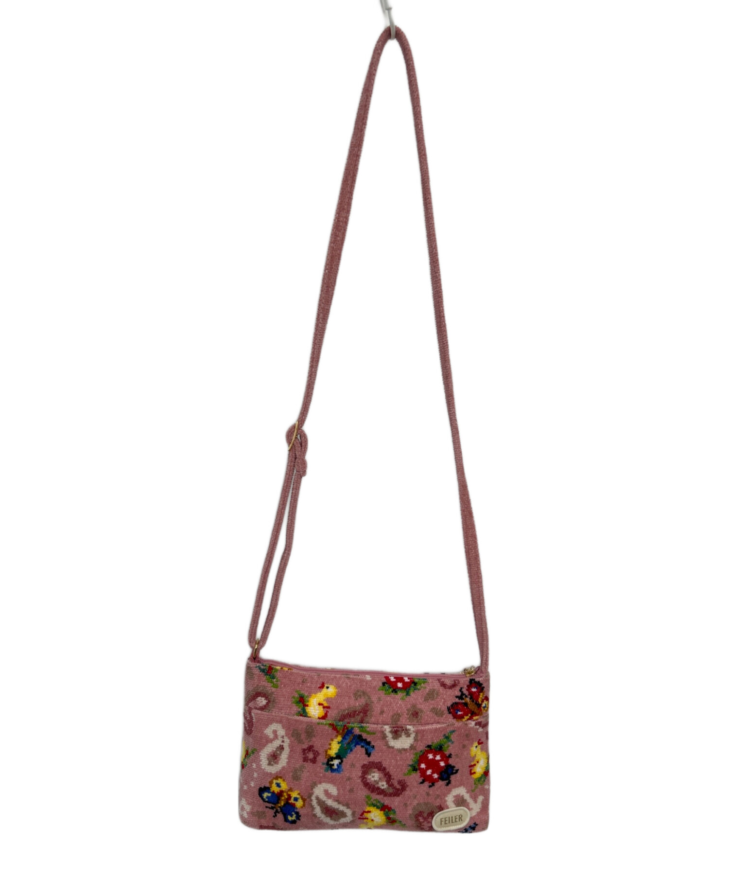 中古・古着通販】FEILER (フェイラー) ショルダーバッグ ピンク