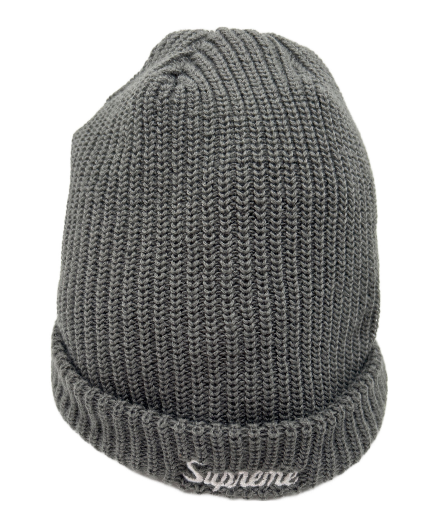 中古・古着通販】SUPREME (シュプリーム) ニット帽 グレー系｜ブランド