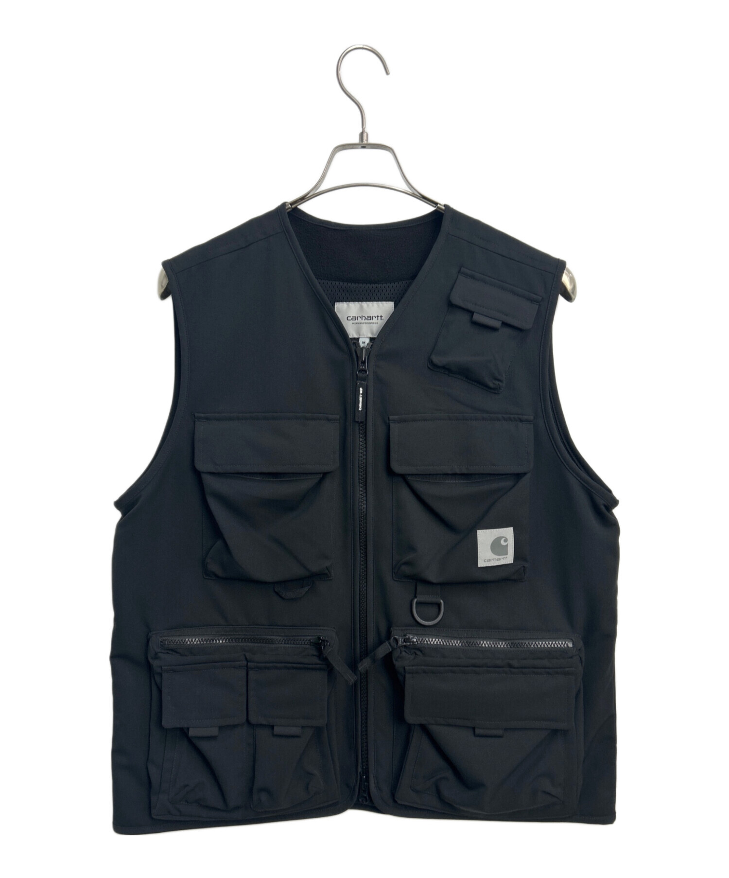 中古・古着通販】CarHartt (カーハート) ナイロンベスト ブラック