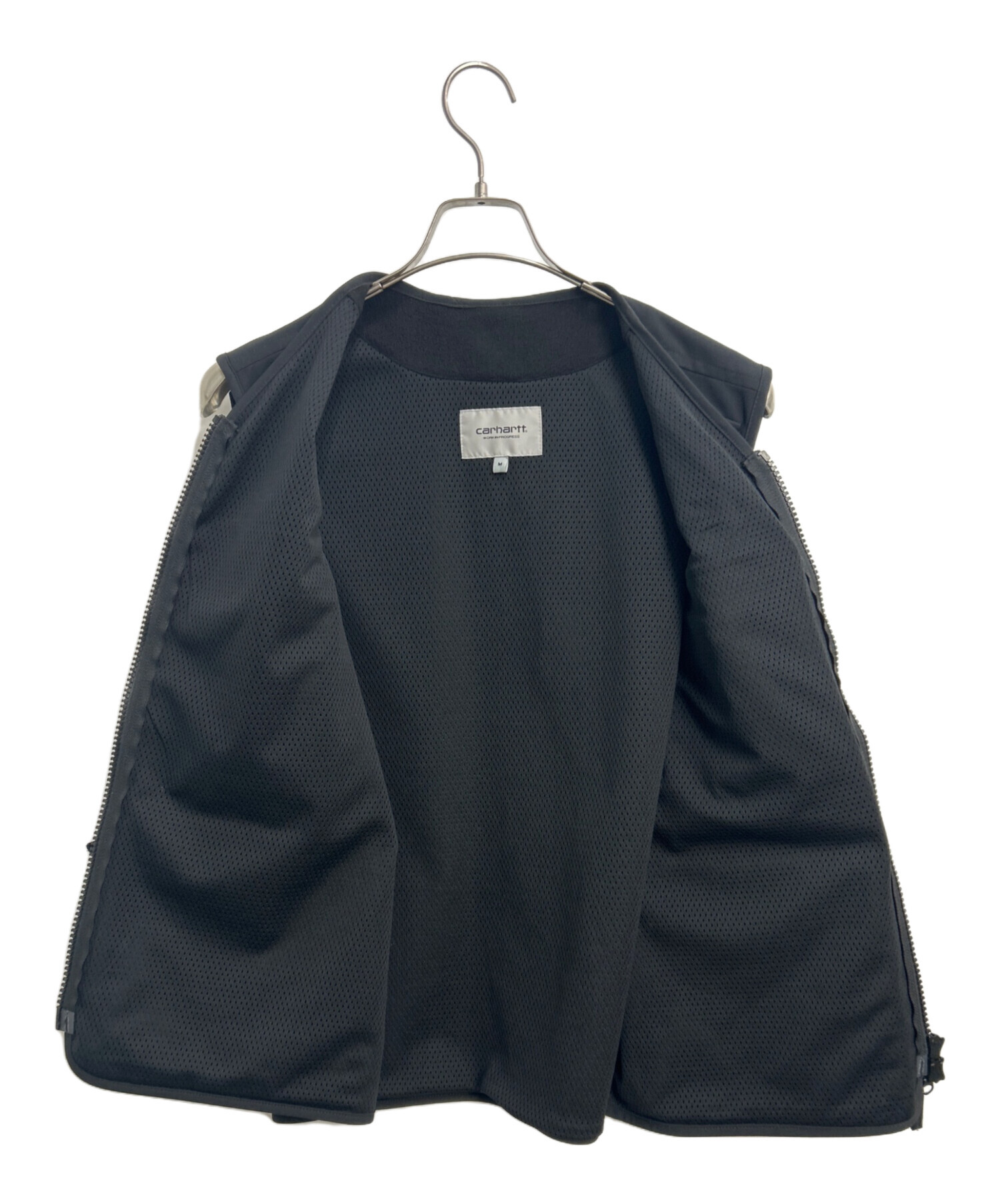 中古・古着通販】CarHartt (カーハート) ナイロンベスト ブラック