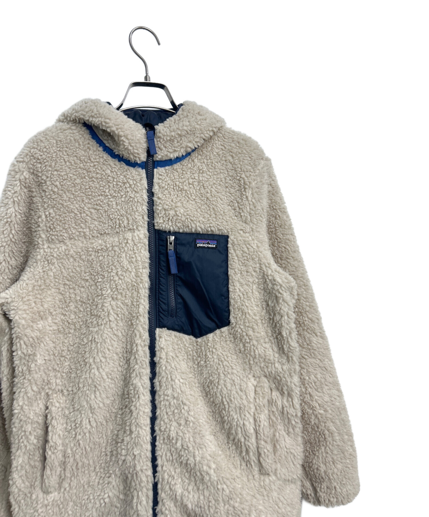 patagonia◇フリースジャケット/XXL/ポリエステル/BEG/65415FA21/Girls