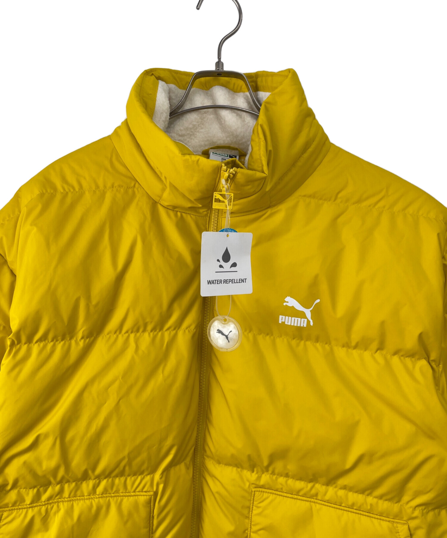 中古・古着通販】PUMA (プーマ) ダウンジャケット イエロー サイズ:XXL