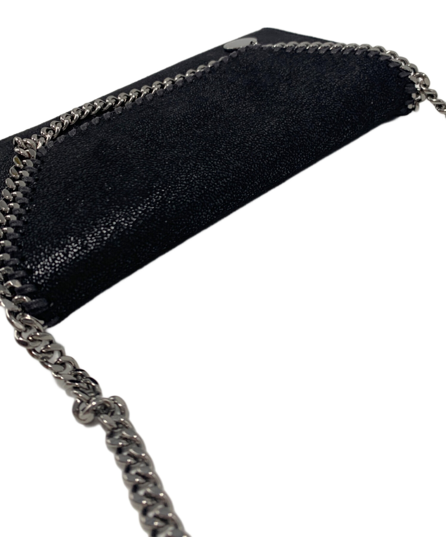 ステラマッカートニー　チェーンショルダーバックブラック 中古・古着通販】STELLA McCARTNEY (ステラマッカートニー) チェーン