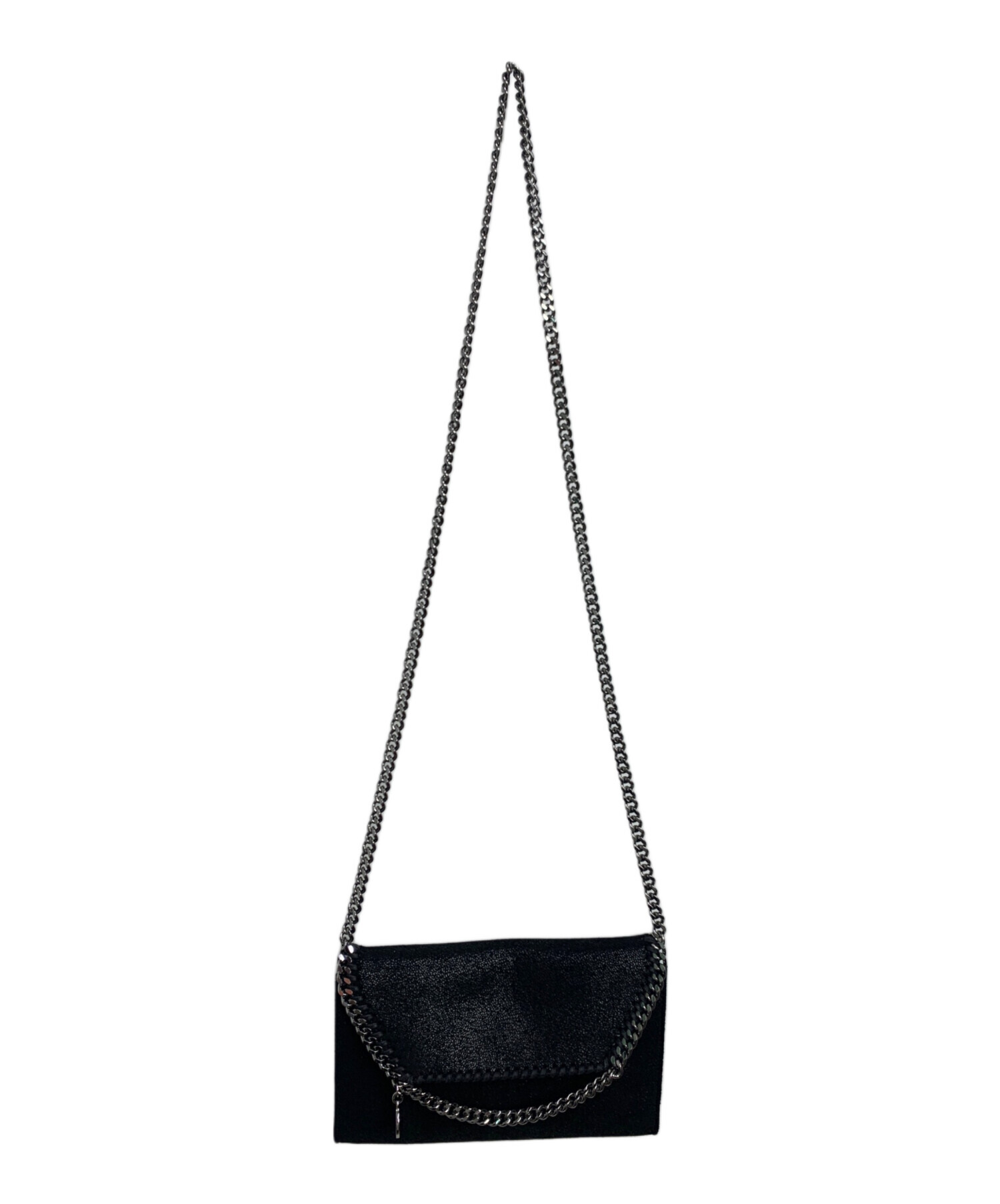 ステラマッカートニー　チェーンショルダーバックブラック 中古・古着通販】STELLA McCARTNEY (ステラマッカートニー) チェーン