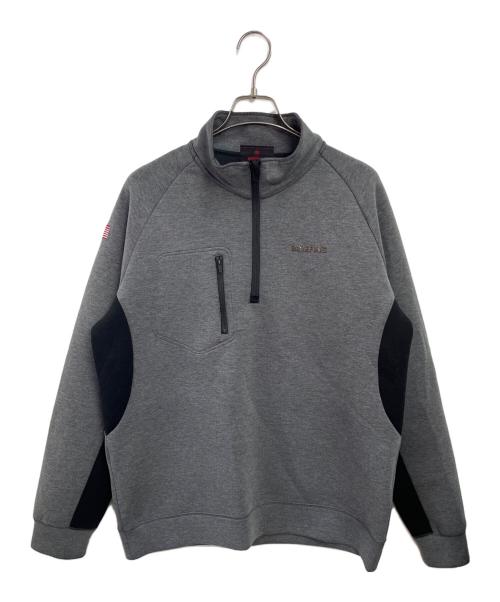 美品　BRIEFING ブリーフィング　ハーフジップ　トレーナー　Lサイズ 中古・古着通販】BRIEFING (ブリーフィング) ハーフジップ