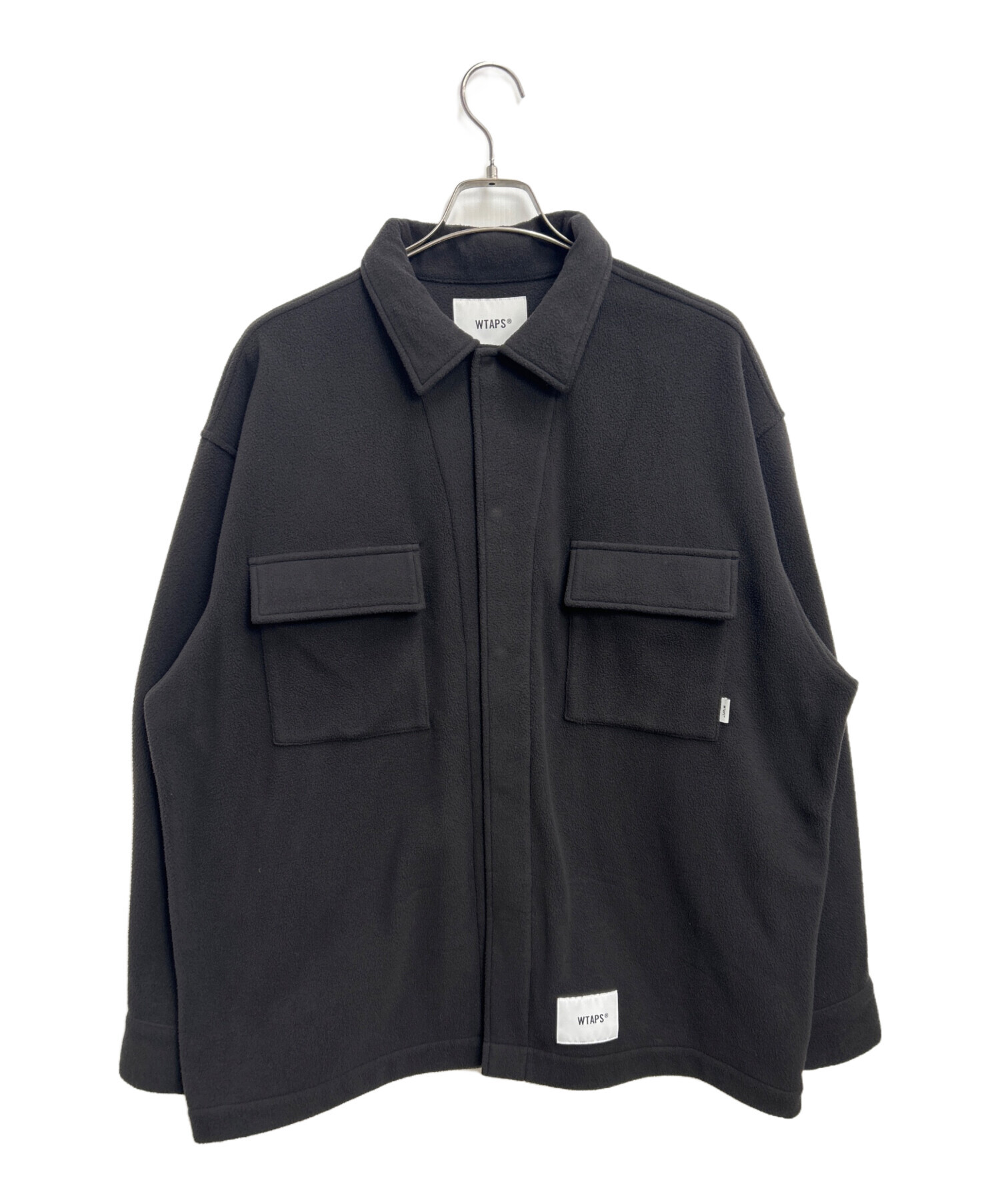 中古・古着通販】WTAPS (ダブルタップス) フリースジャケット ブラック