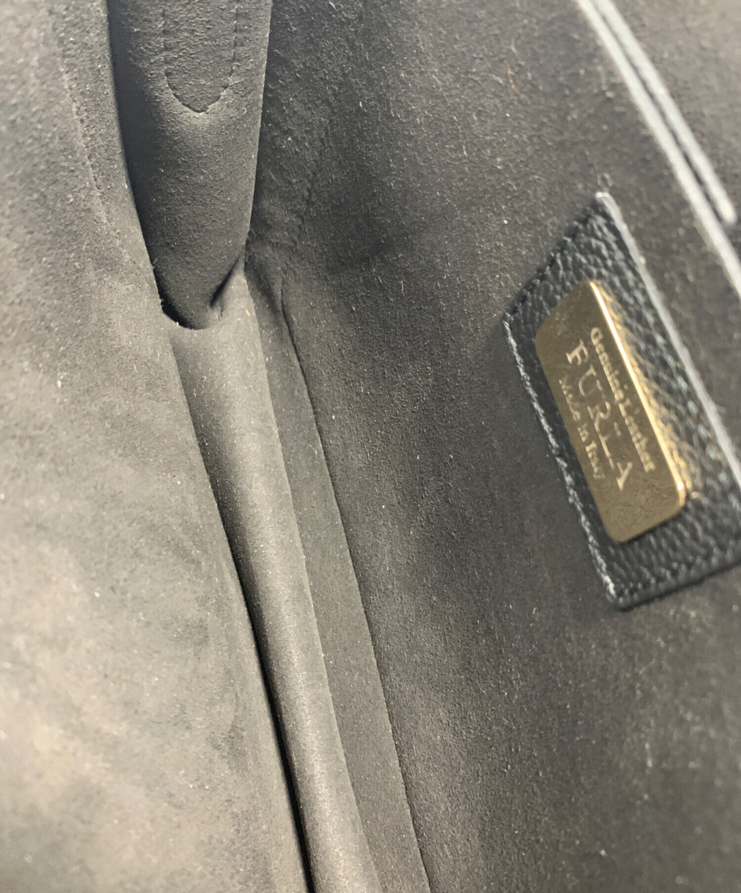 中古・古着通販】FURLA (フルラ) フラップショルダーバッグ