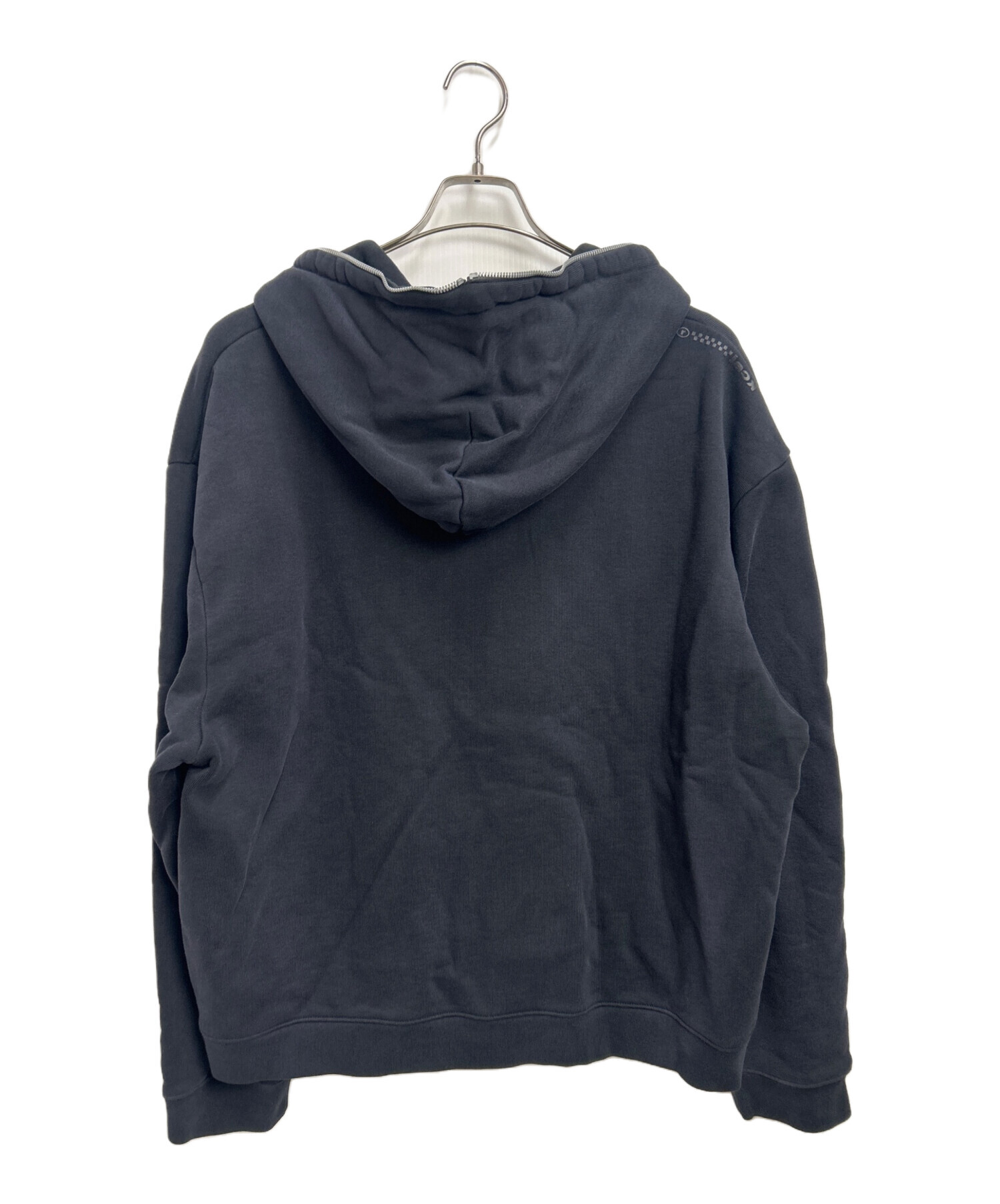 JORDAN　ジョーダン フード付きパーカー 中古・古着通販】JORDAN (ジョーダン) ジップパーカー ブラック サイズ