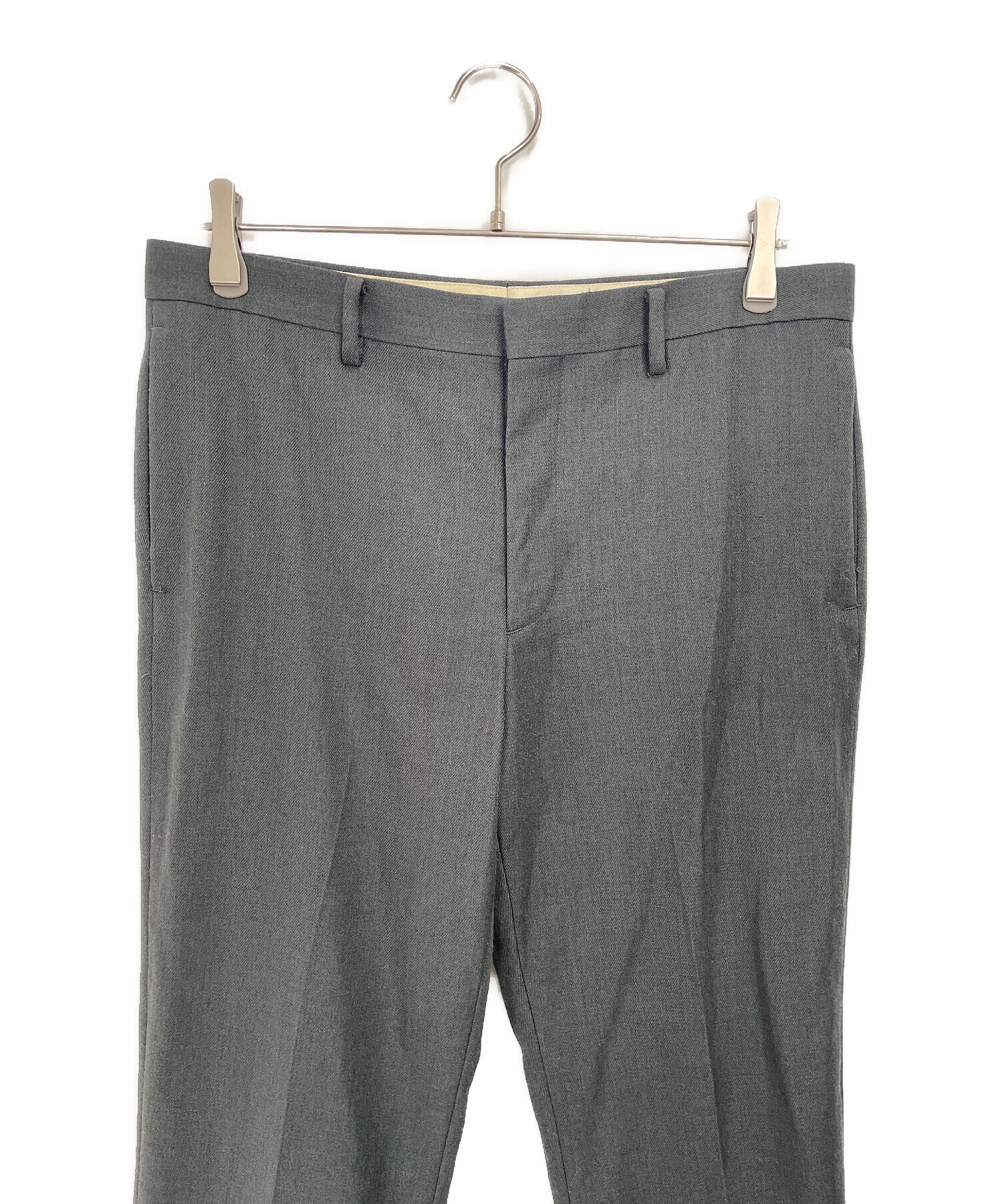 中古・古着通販】WACKO MARIA (ワコマリア) ウールスラックス グレー