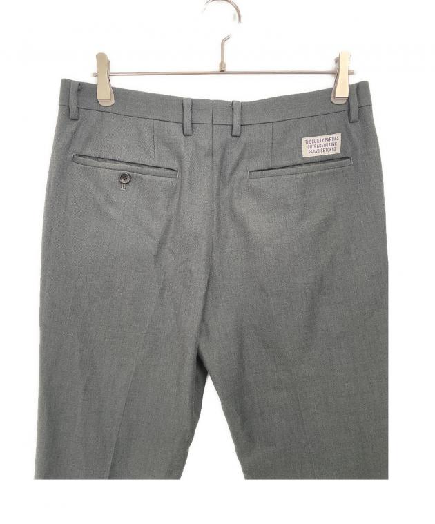 中古・古着通販】WACKO MARIA (ワコマリア) ウールスラックス グレー
