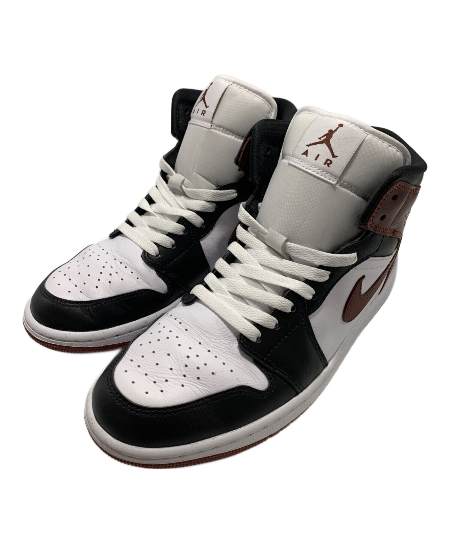 中古・古着通販】NIKE (ナイキ) ミッドカットスニーカー ワイン サイズ 