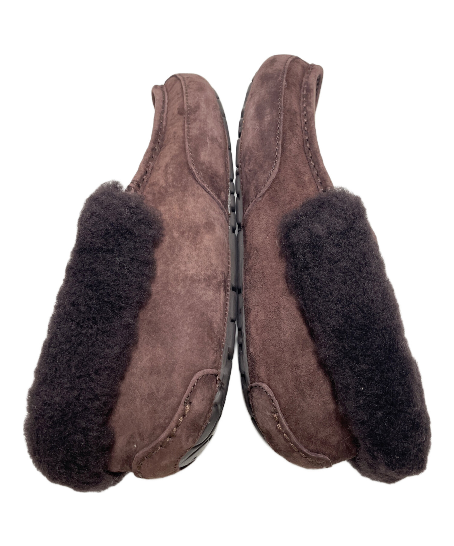 中古・古着通販】UGG (アグ) ボアスリッポン ブラウン サイズ:27cm