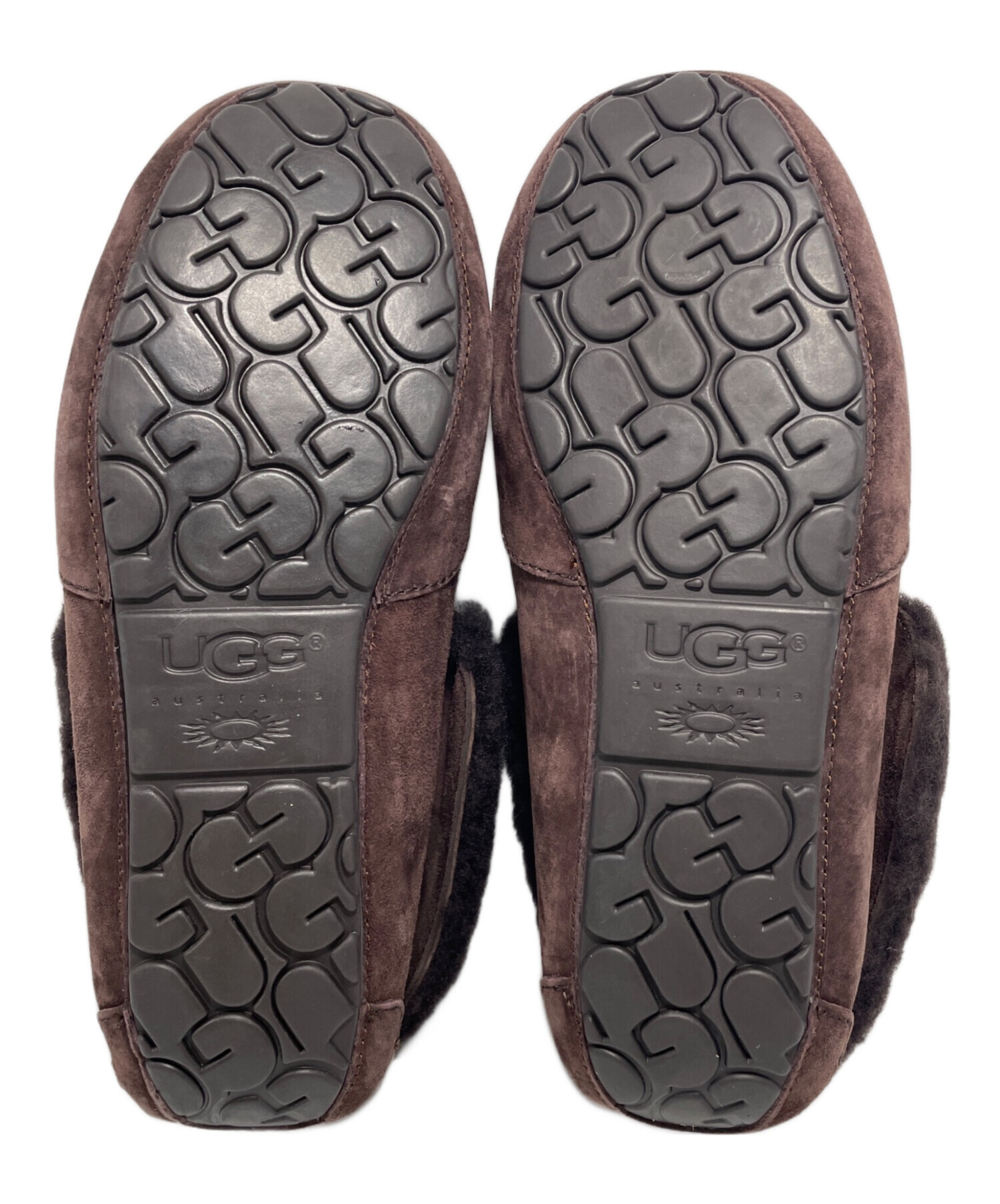 UGG スリッポン新品未使用　27cm 中古・古着通販】UGG (アグ) ボアスリッポン ブラウン サイズ:27cm