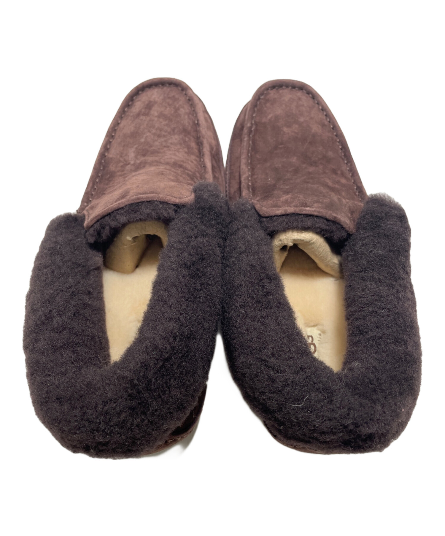 中古・古着通販】UGG (アグ) ボアスリッポン ブラウン サイズ:27cm