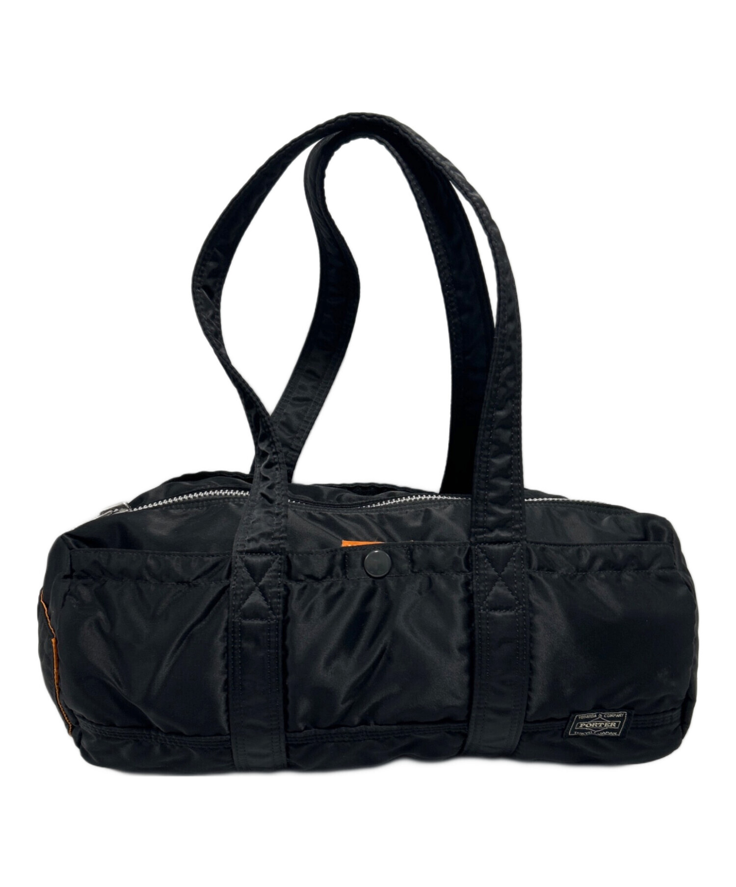 中古・古着通販】PORTER (ポーター) ドラムバッグ ブラック｜ブランド
