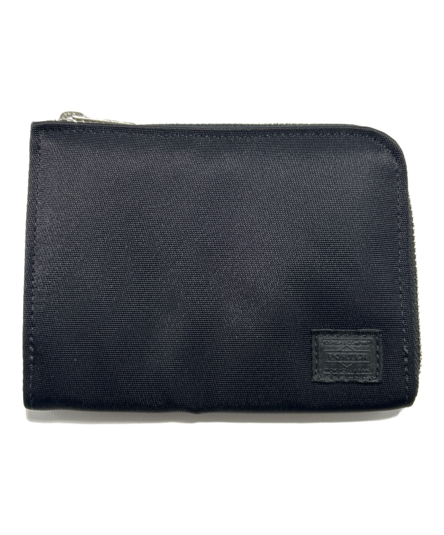 中古・古着通販】PORTER (ポーター) コンパクトウォレット ブラック