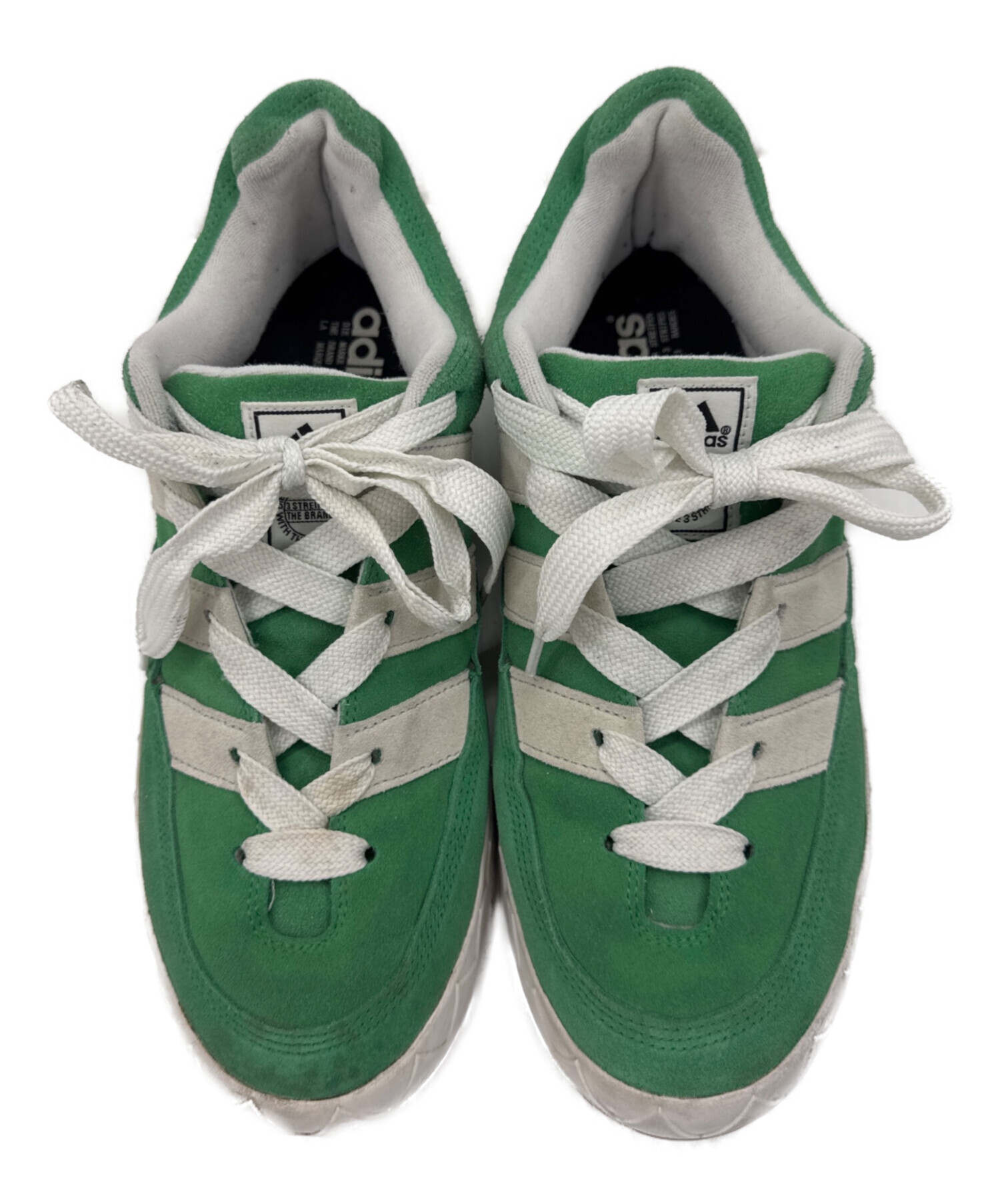 中古・古着通販】adidas (アディダス) スニーカー グリーン サイズ:30