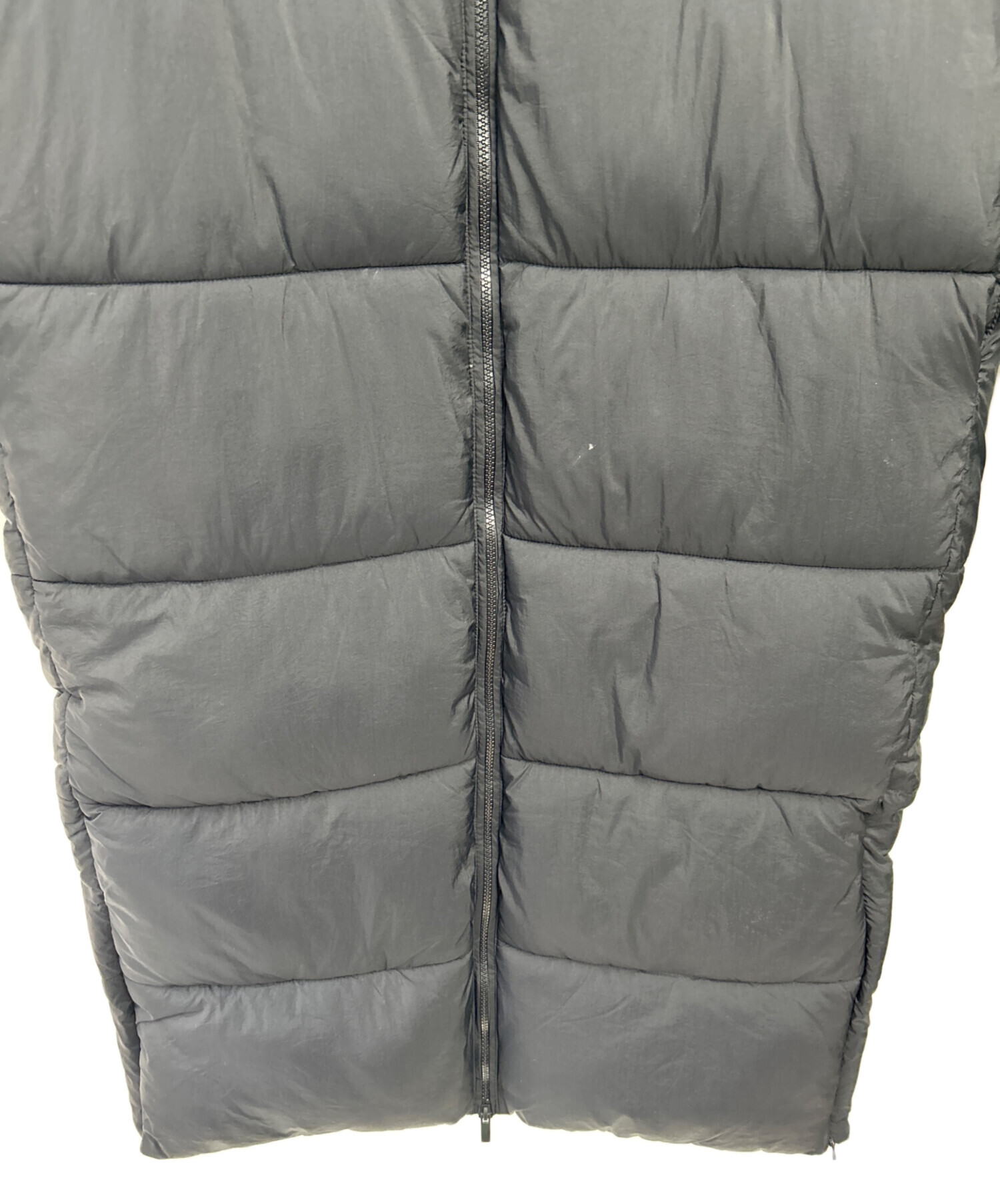 中古・古着通販】ZARA (ザラ) ロング中綿コート ブラック サイズ:M 