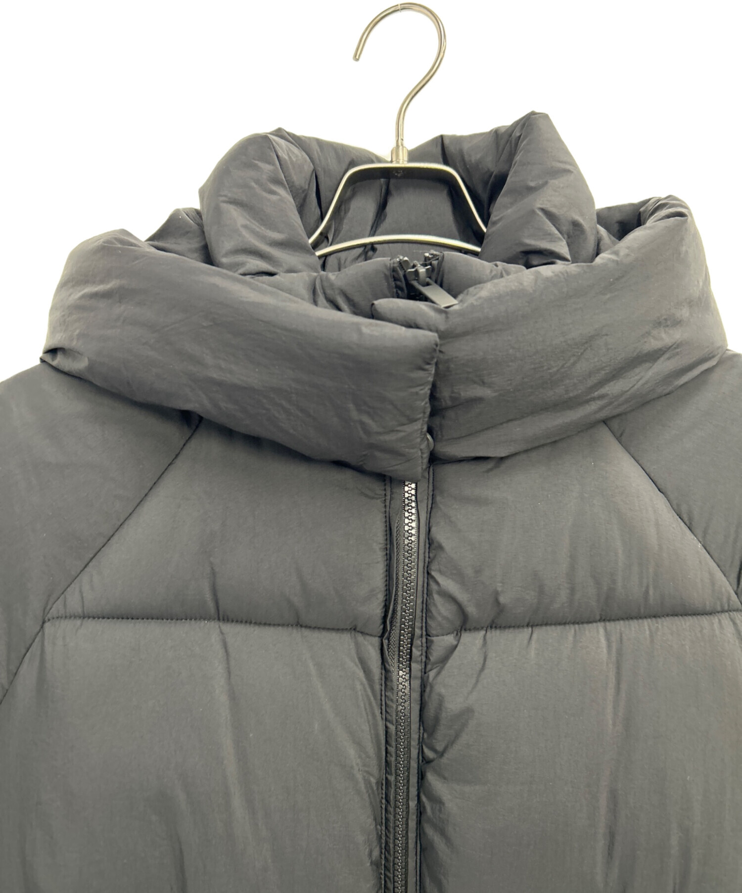 中古・古着通販】ZARA (ザラ) ロング中綿コート ブラック サイズ:M 