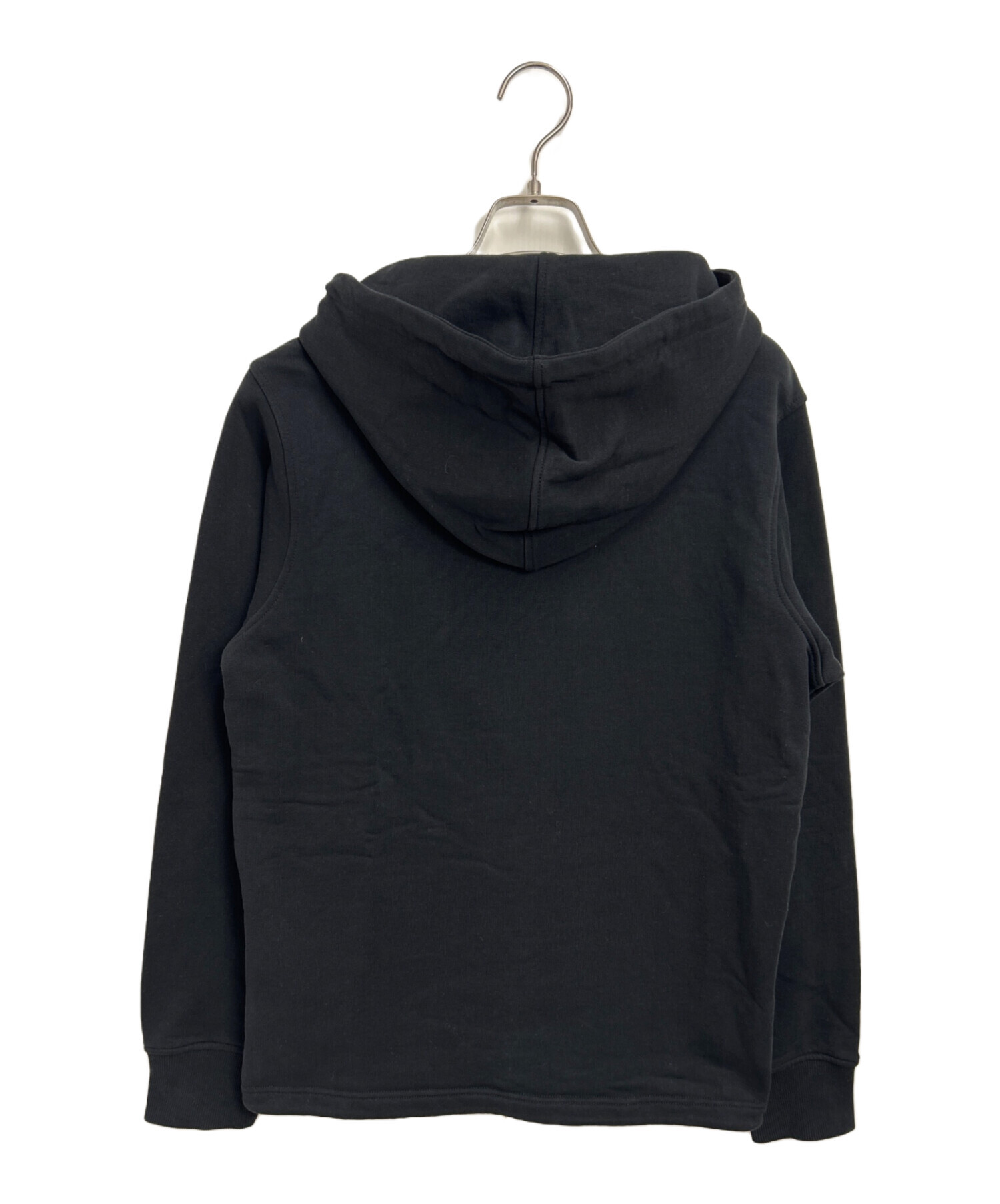 ケンゾー プルオーバーパーカー フーディパーカー ロゴ刺繍 パーカー ブラック 中古・古着通販】KENZO (ケンゾー) タイガー刺繍 プルオーバーパーカー