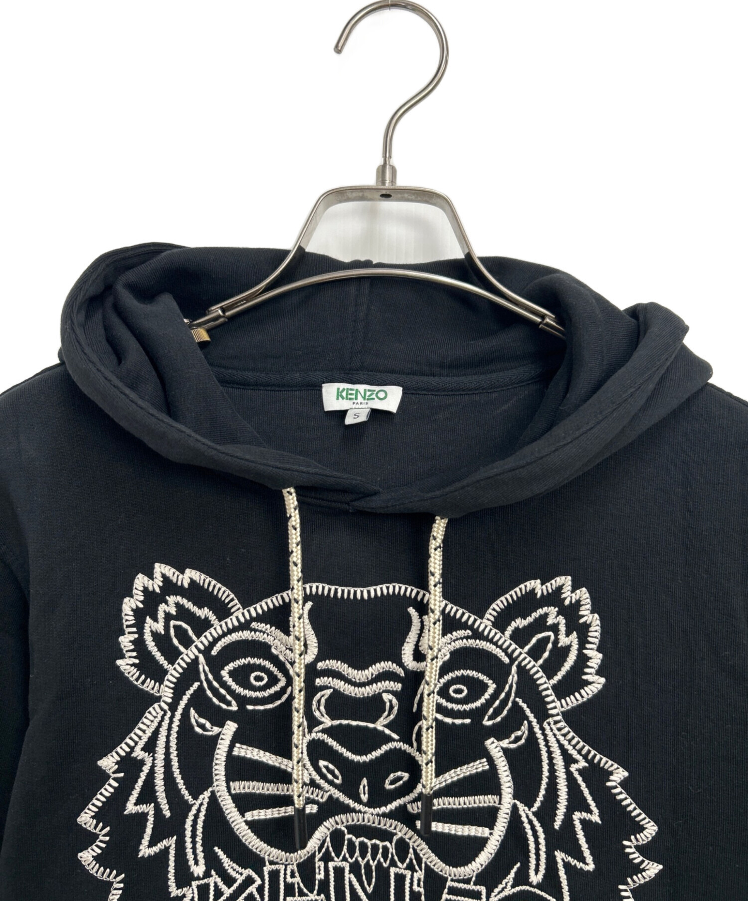 中古・古着通販】KENZO (ケンゾー) タイガー刺繍 プルオーバーパーカー