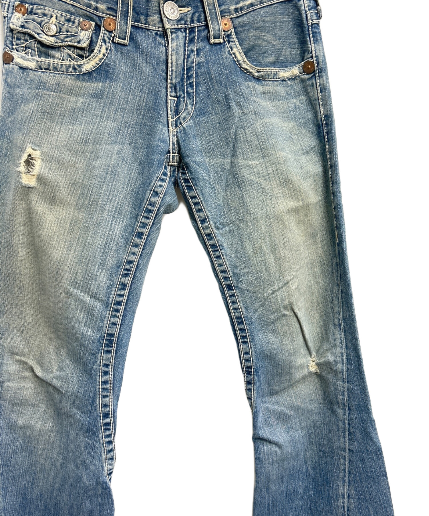 TRUE RELIGION タイダイ デニム 中古・古着通販】TRUE RELIGION (トゥルー レリジョン) デニムパンツ