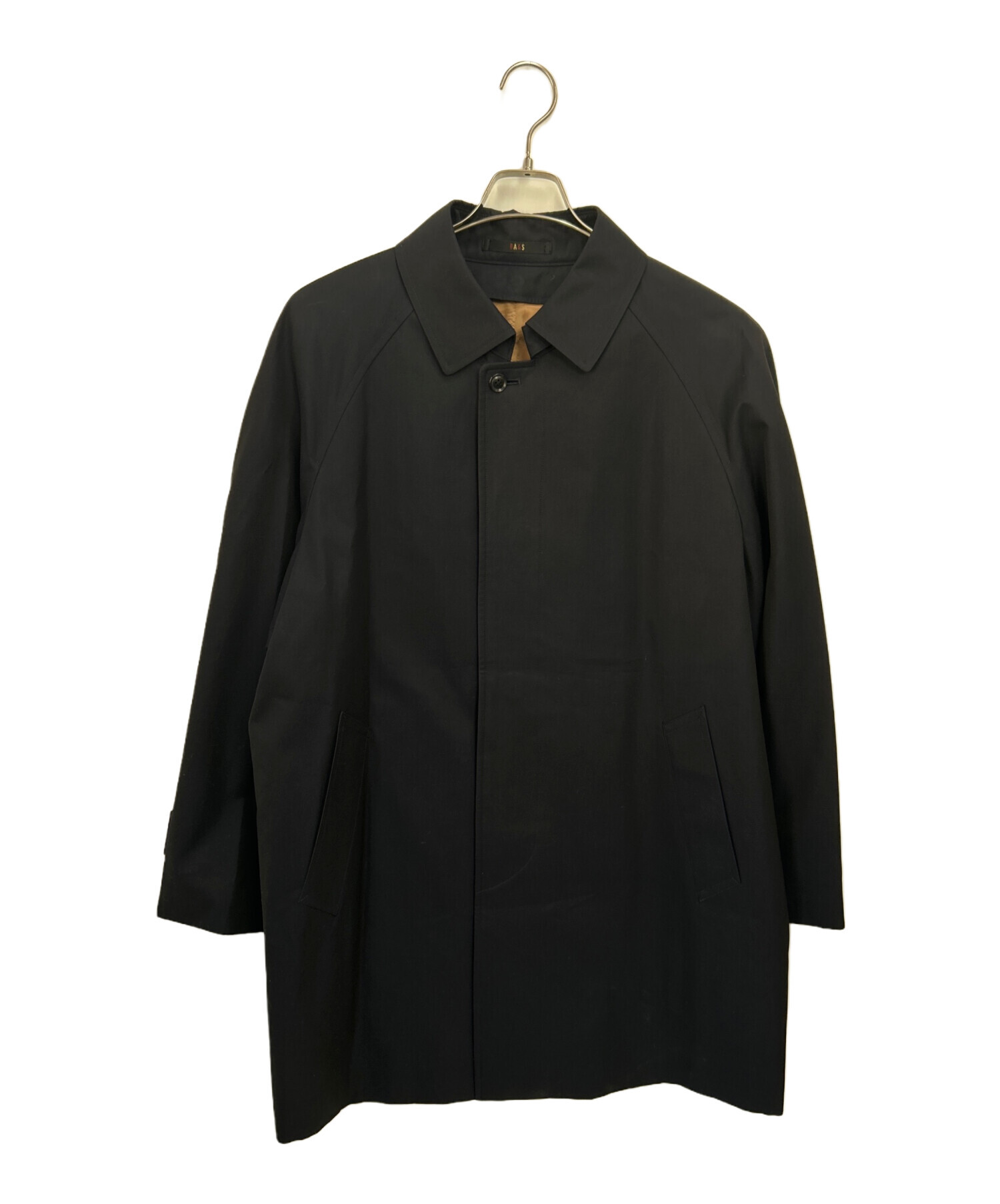 中古・古着通販】DAKS (ダックス) ステンカラーコート ネイビー サイズ 