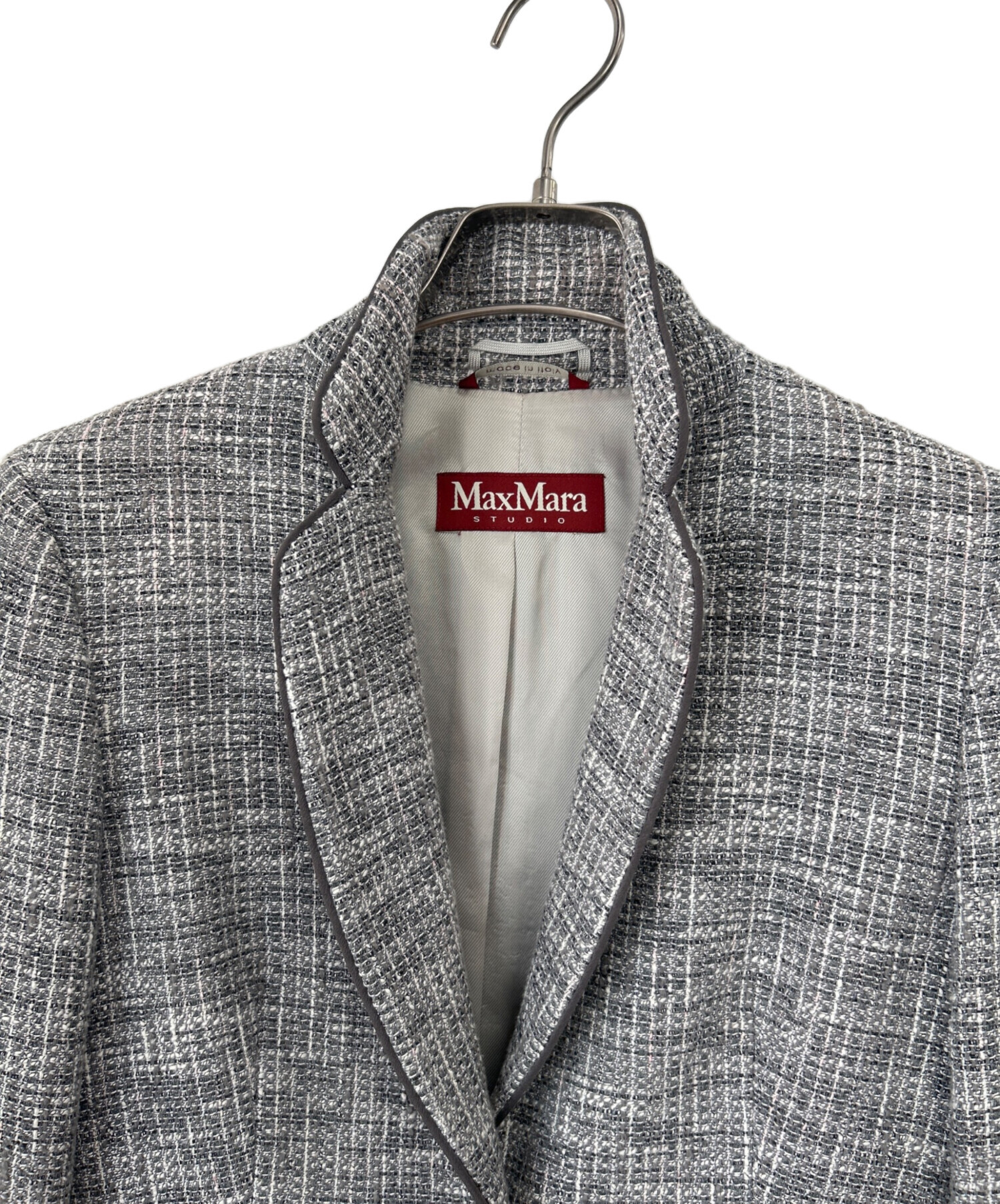 中古・古着通販】MaxMara (マックスマーラ) テーラードジャケット 