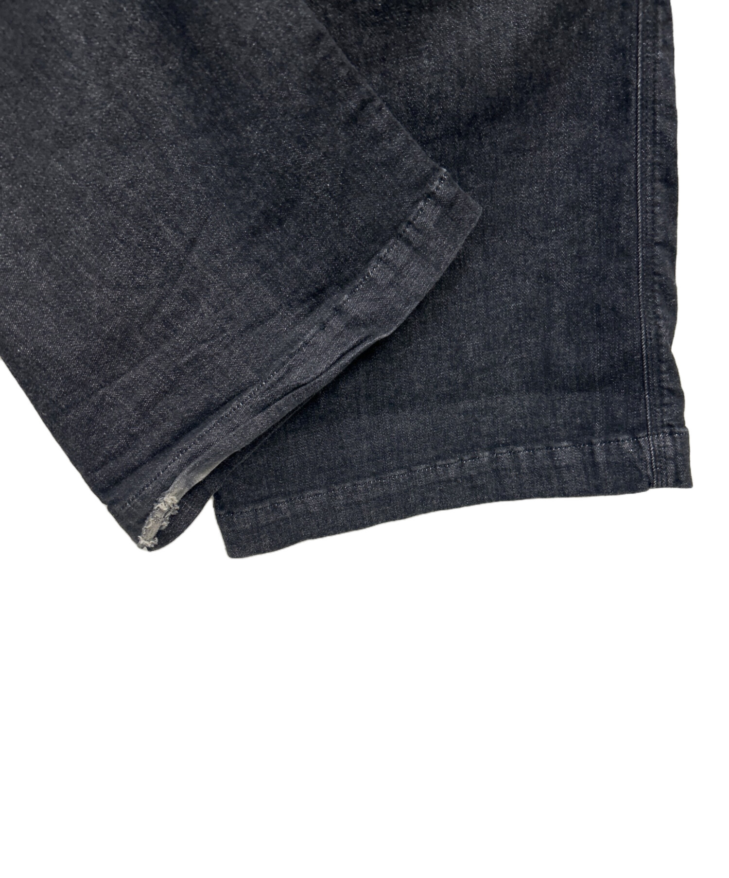 中古・古着通販】DIESEL (ディーゼル) デニムカーゴパンツ ブラック