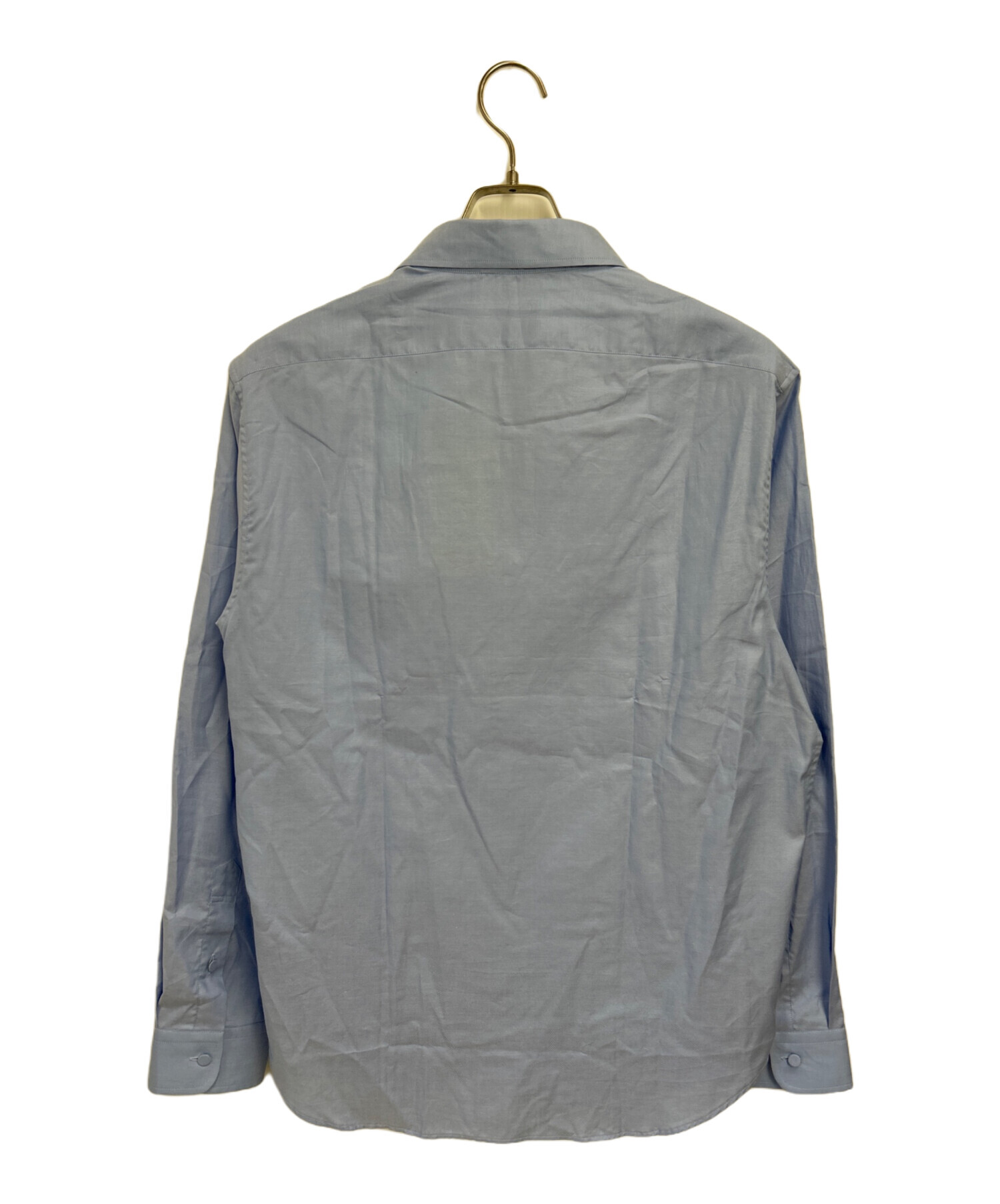 中古・古着通販】GUCCI (グッチ) 長袖シャツ ブルー サイズ:41 未使用 