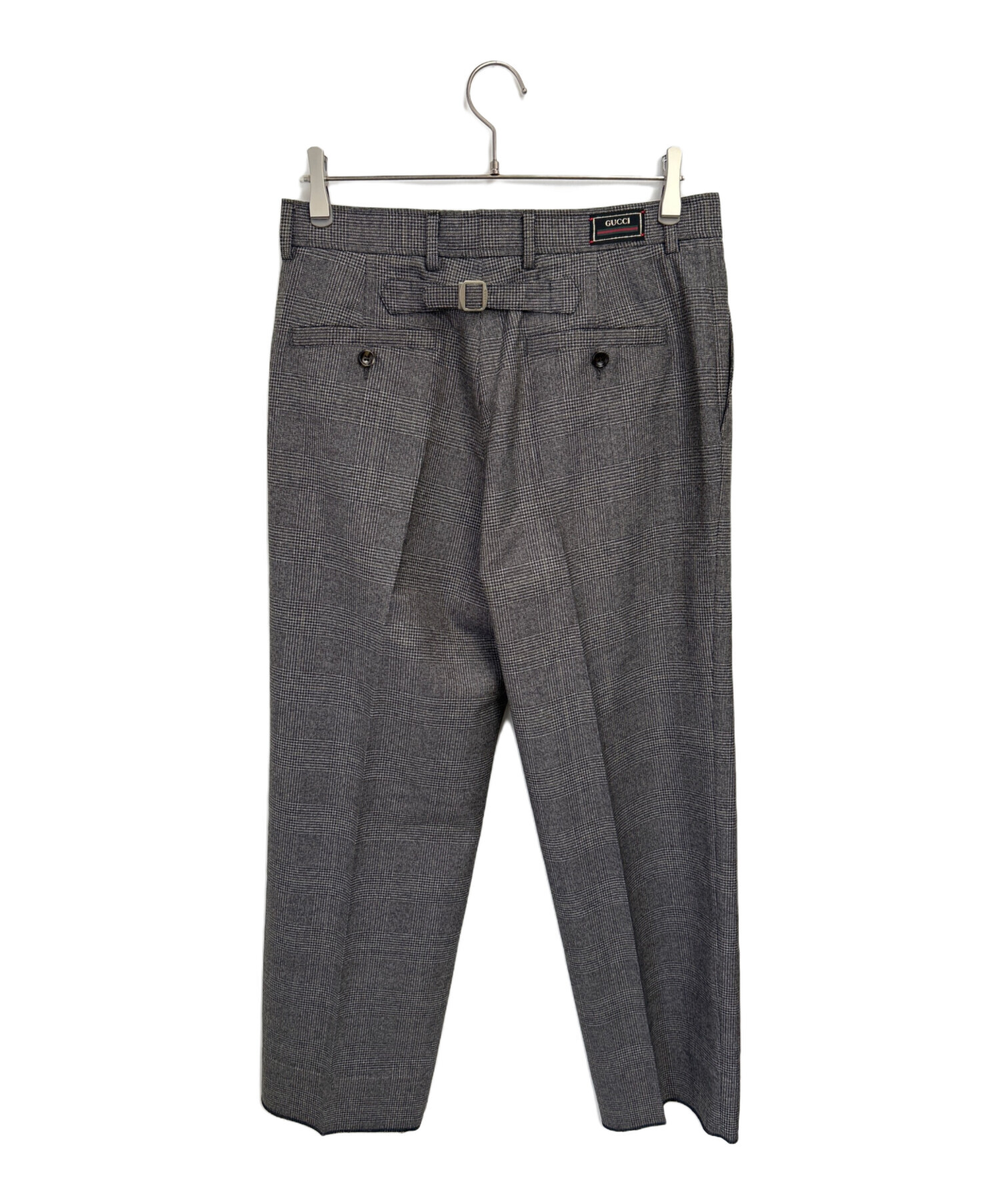 新品タグ付　現行　グッチ　スラックス　GG柄　総柄　フレア　ボルドー　サイズS 新品タグ付 現行 グッチ スラックス GG柄 総柄 フレア ボルドー サイズ