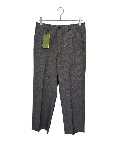 mkGUCCIグッチ　2020年　フレアスラックス　ブラウン　46 クン AWウエストストレッチフレアパンツ カラー:ブラック、ブラウン