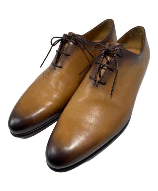 未使用品 レア ベルルッティ プロフィル オックスフォード シューズ 7.5 中古・古着通販】Berluti (ベルルッティ) オックスフォードシューズ