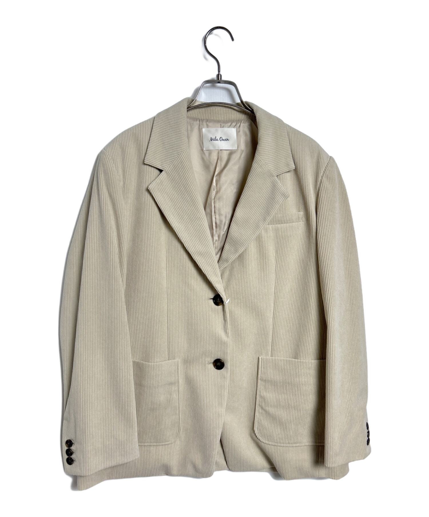 中古・古着通販】Mila Owen (ミラオーウェン) コーデュロイパッチ