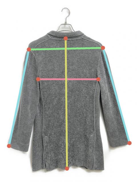 中古・古着通販】LARDINI (ラルディーニ) テーラードジャケット グレー